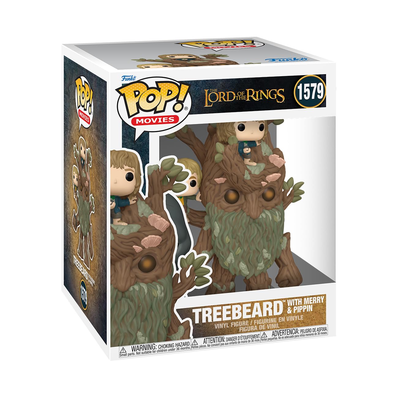 Funko Super: LOTR - Pippin Took Treebeard With Mary & Pip Vinyl Figure | 6-Inch