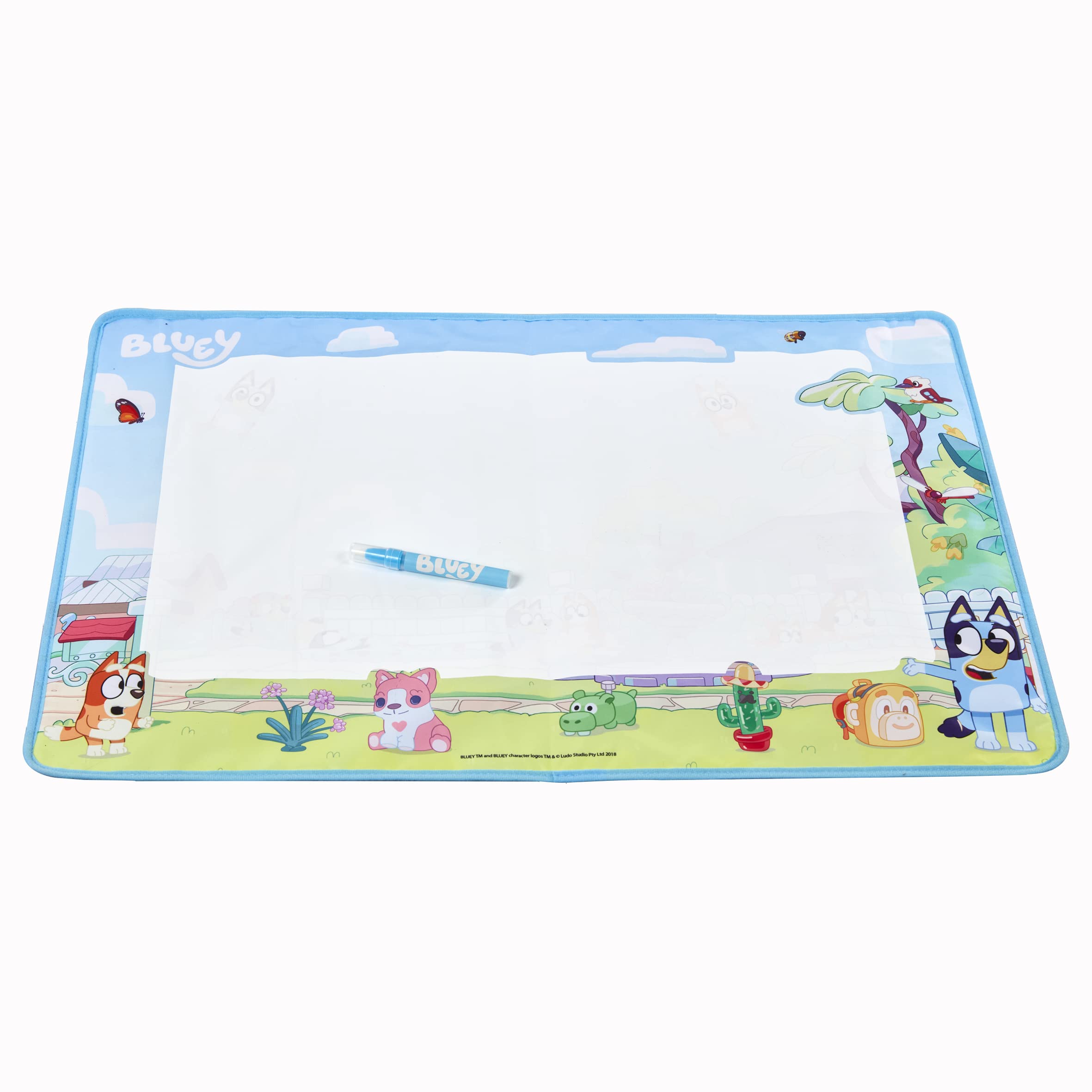 Character Options Bluey Aquamagic Art Mat - Mess-Free Creative Play for Ages 3+