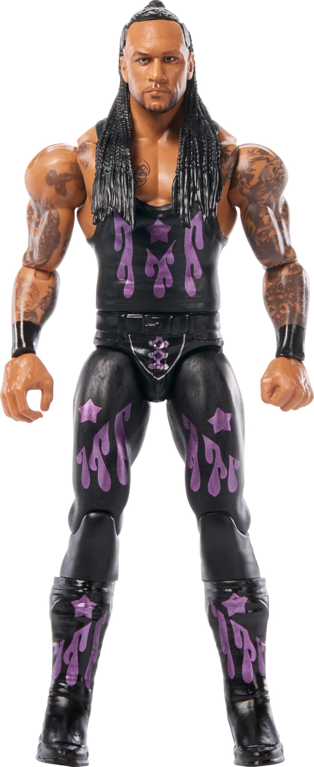Mattel WWE Damian Priest Action Figure - 6-inch Collectible with 14 Articulation Points, JGD41
