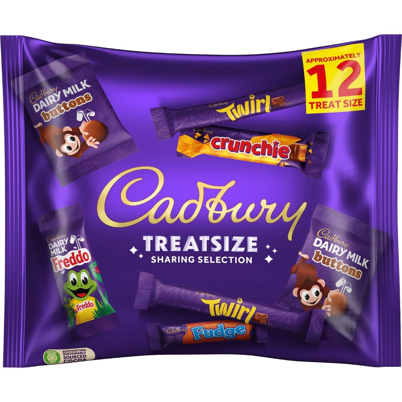Cadbury Treatsize Sharing Selection – 223 g Schokoladen-Vielfaltspackung 5