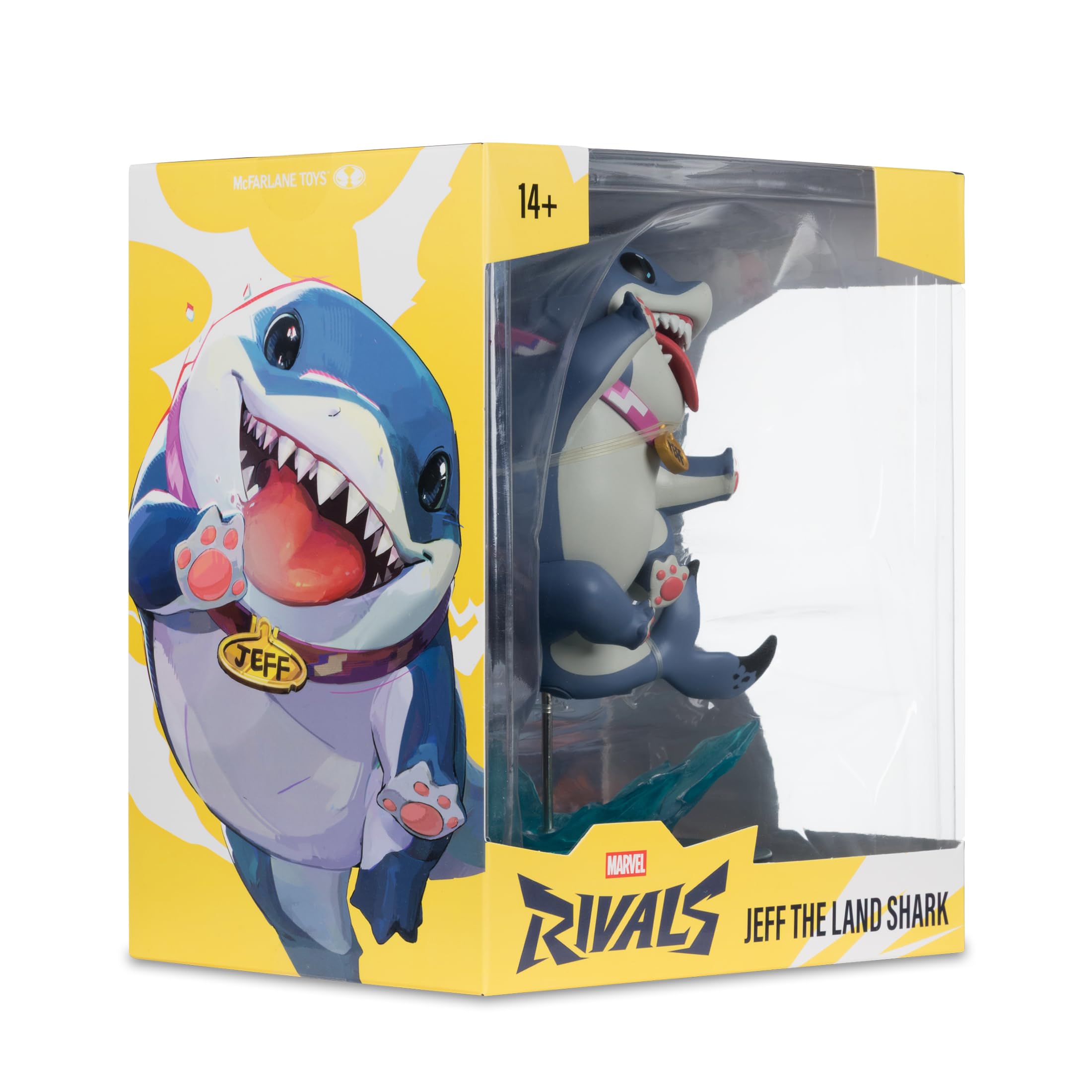 McFarlane Marvel Rivals Jeff The Land Shark Collectible Figure - 1:10 Scale, 7.75" Tall 5