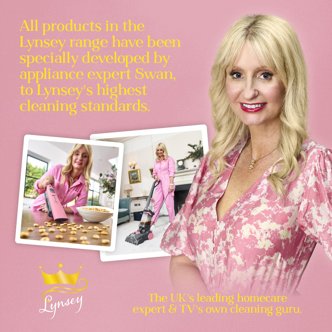 Swan - 2-in-1 Ultra-Fine Microfibre Duster with Super Soft Microfibres, Flat & Tubular Design, Pink 6