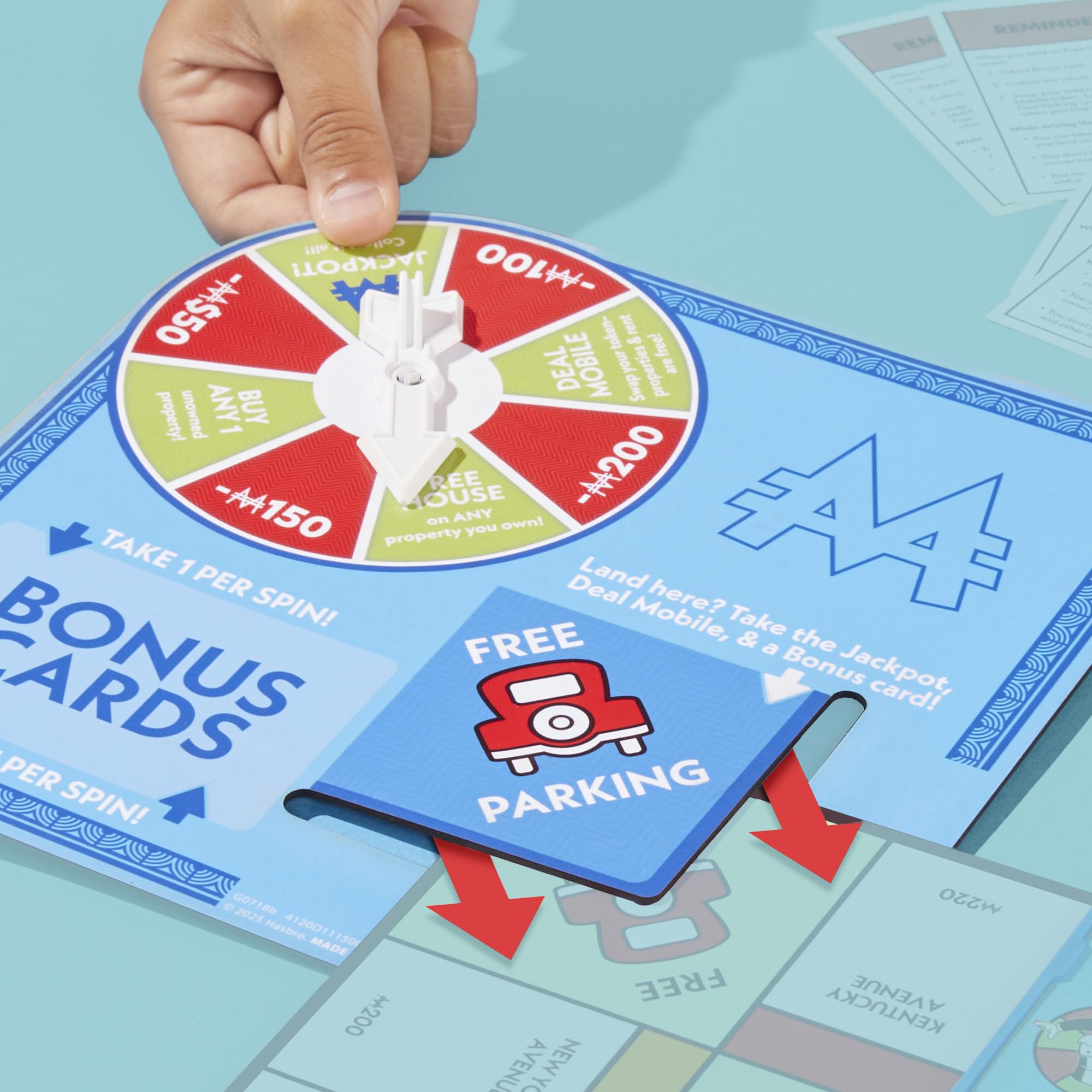 Monopoly Free Parking Jackpot Expansion Pack for Classic Monopoly Game - English Version 5