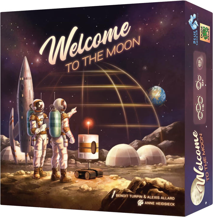 Blue Cocker Welcome To The Moon Board Game (WTMOON01)