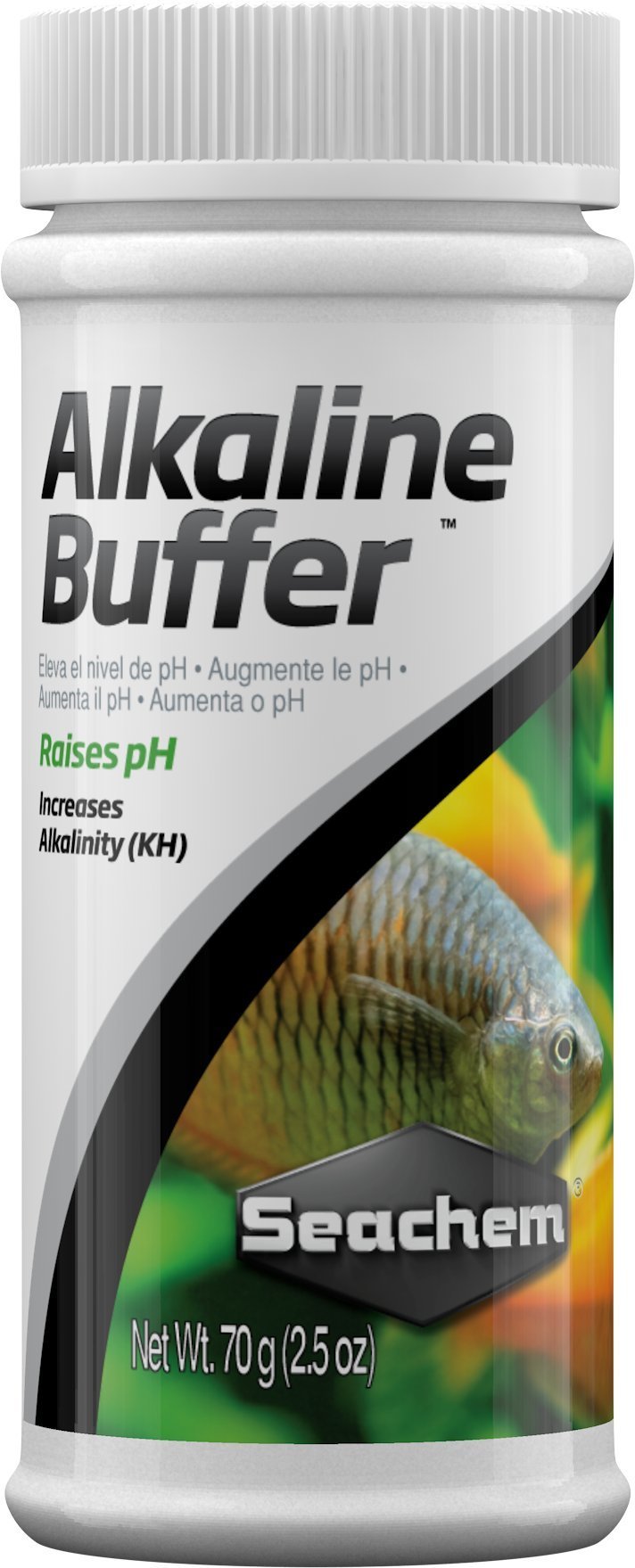 Seachem Alkaline Buffer - Raises pH and Alkalinity (KH) | 70g 6