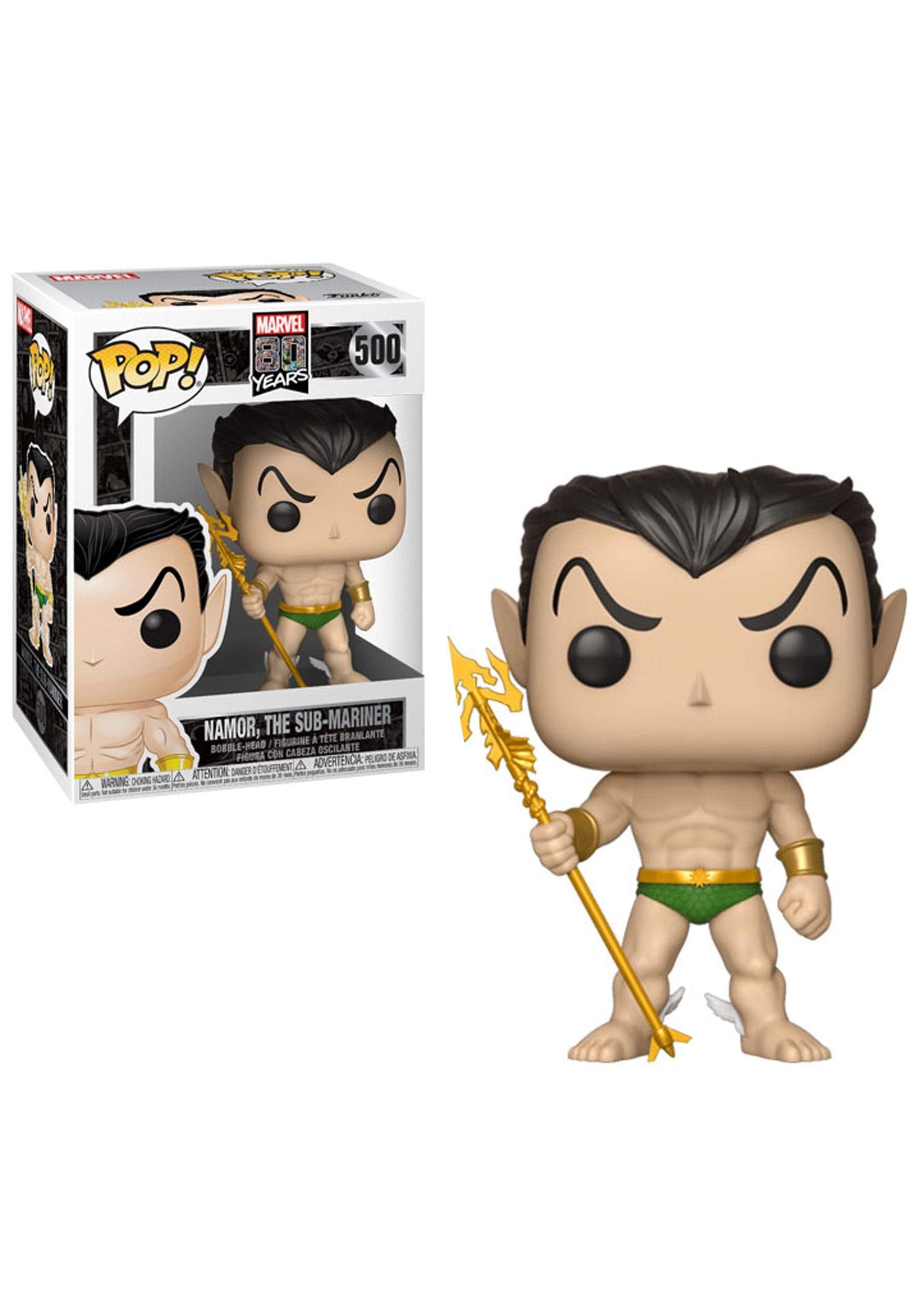 Funko Pop! Marvel: 80th - Namor First Appearance Vinyl Figure 1