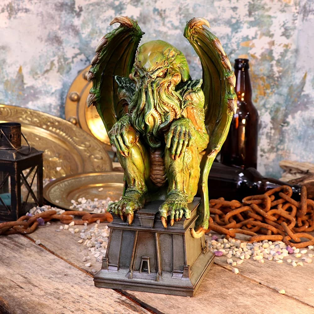 Nemesis Now James Ryman Cthulhu – Statuenfigur aus grünem Kunstharz (B5371S0) 10