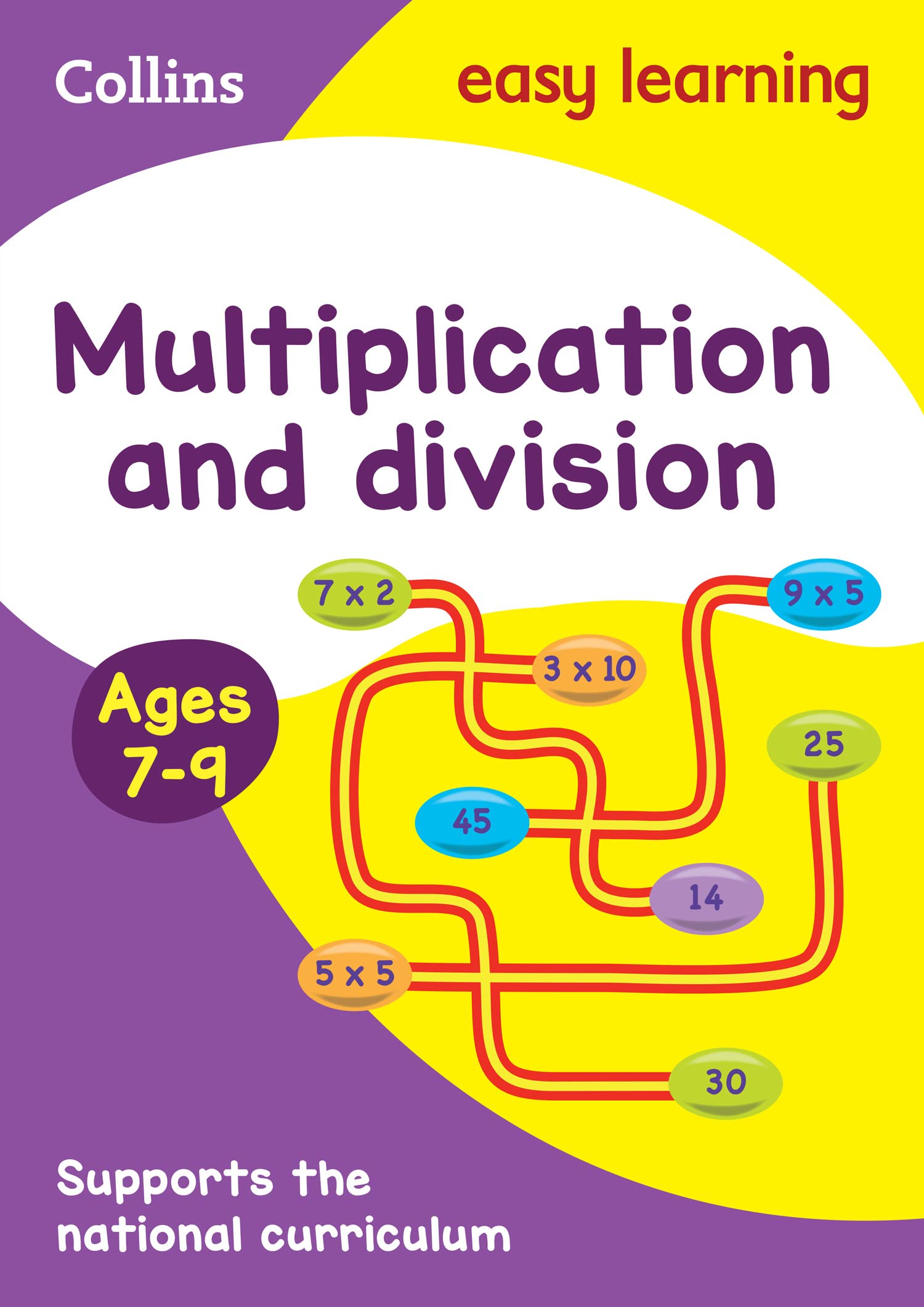 Collins Multiplication and Division Ages 7-9 Reference Book | KS2 Maths | Paperback