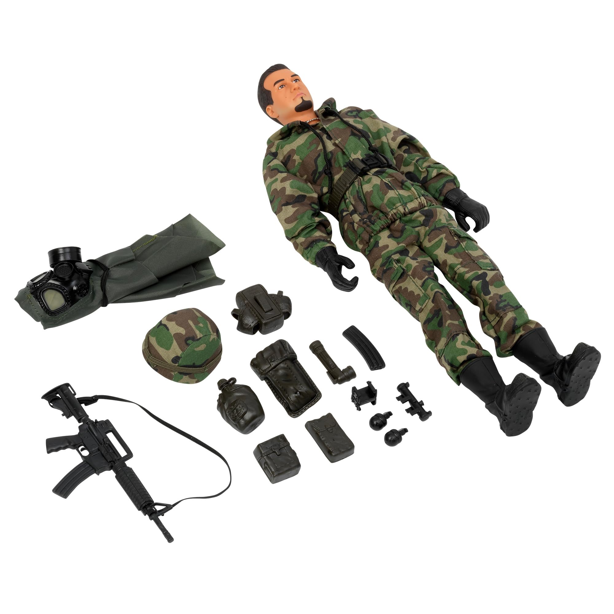 WORLD PEACEKEEPERS 12" Marine (NBC Specialist) Action Figure by Peterkin - 1:6 Scale with Accessories