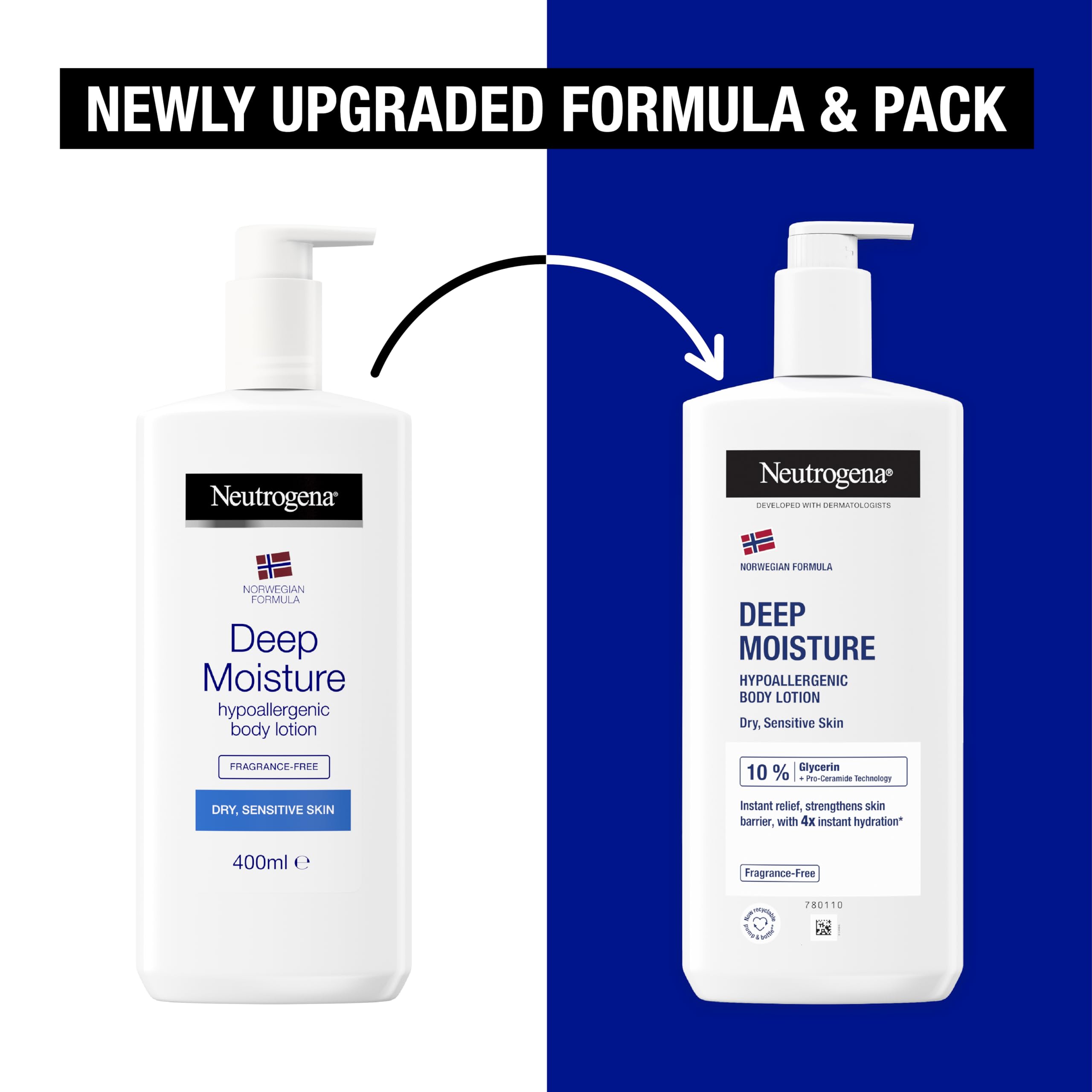 Neutrogena - Norwegian Formula Deep Moisture Body Lotion (400ml) 9