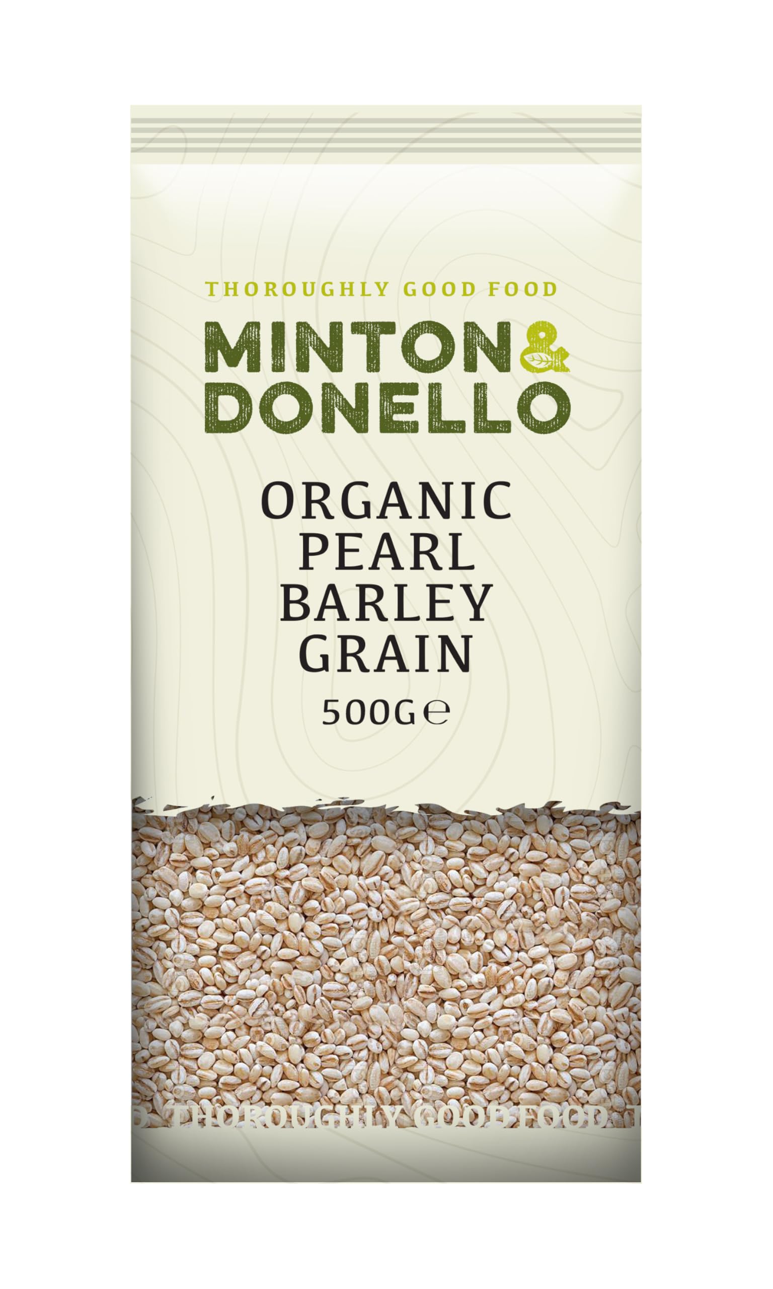 Minton & Donello - Organic Pearl Barley Grain 500g