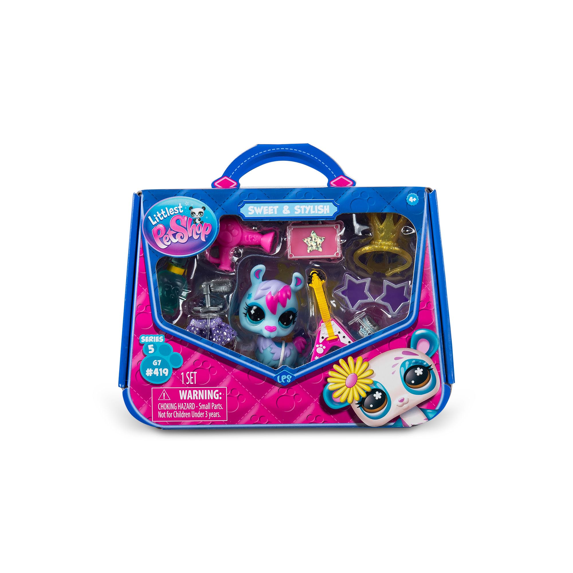 Littlest Pet Shop Glam Llama - Series 5 Bobblehead Pet with 9 Accessories | Ages 4+ 9