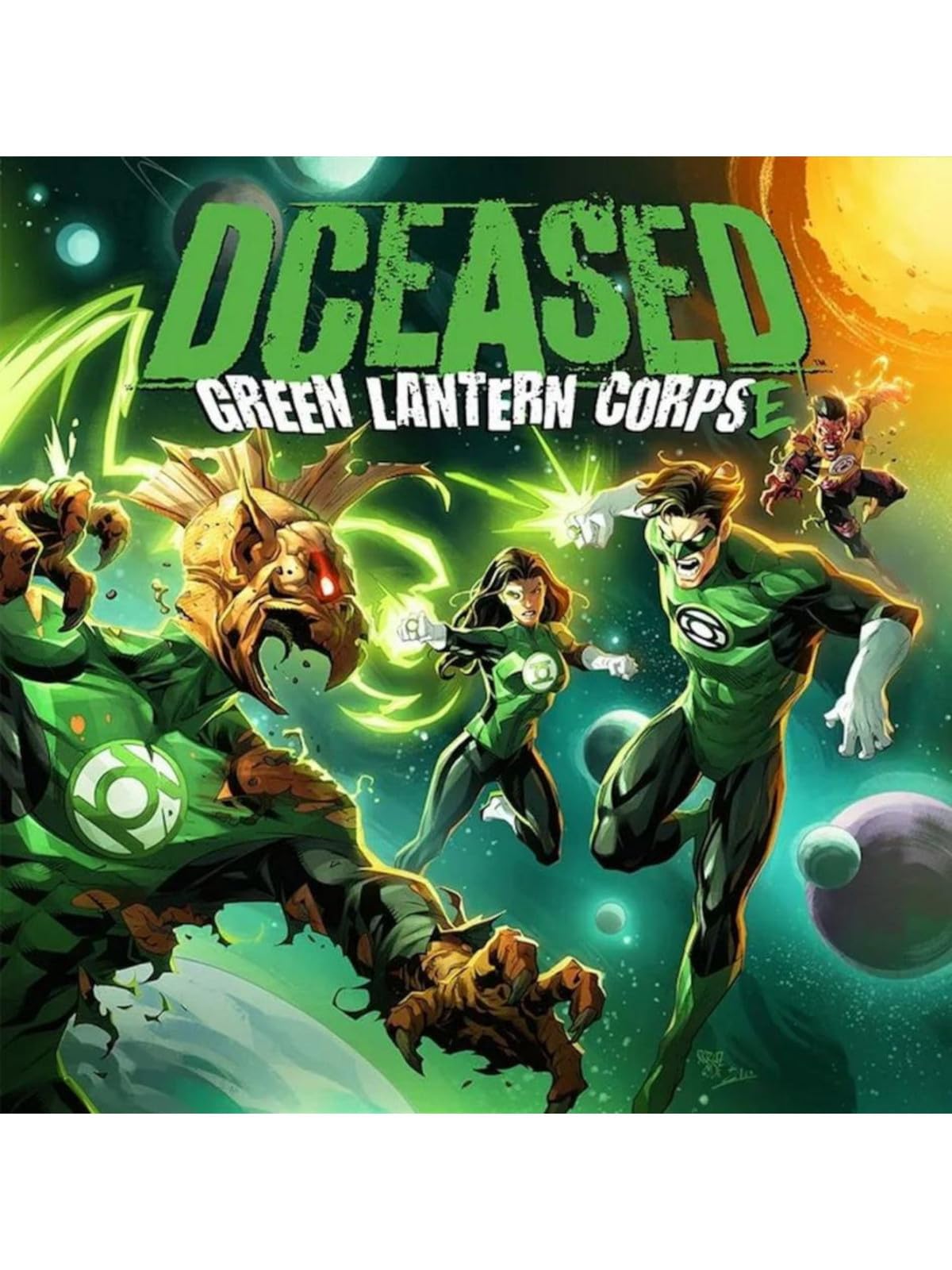 CMON DCeased: Green Lantern Corps Board Game Expansion | Ages 14+ | 1 Player