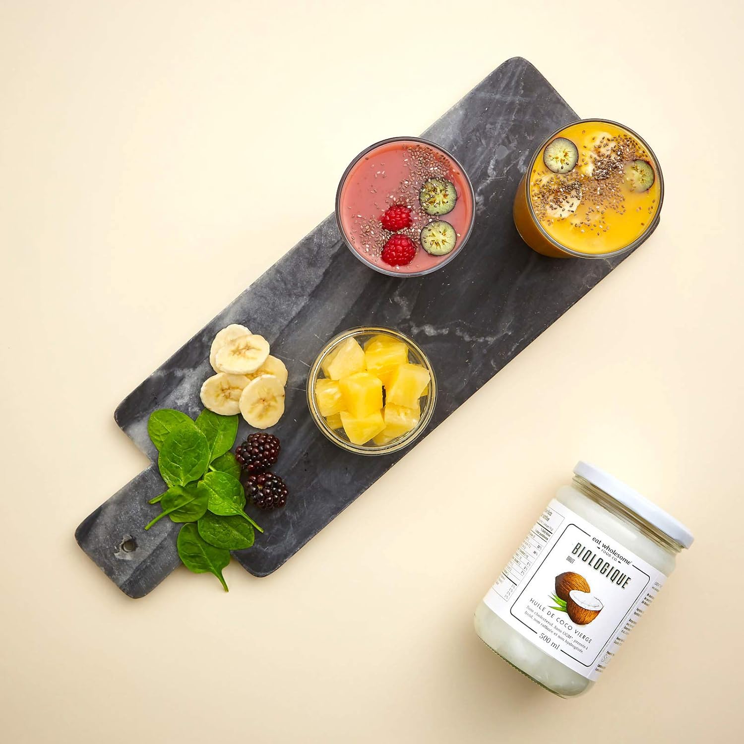 Eat Wholesome – Bio-Kokosnussöl, kaltgepresst (500 ml) 8