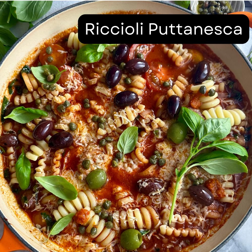 Garofalo Riccioli Pasta - 500g | Bronze Die Cut | High Protein Durum Wheat 2