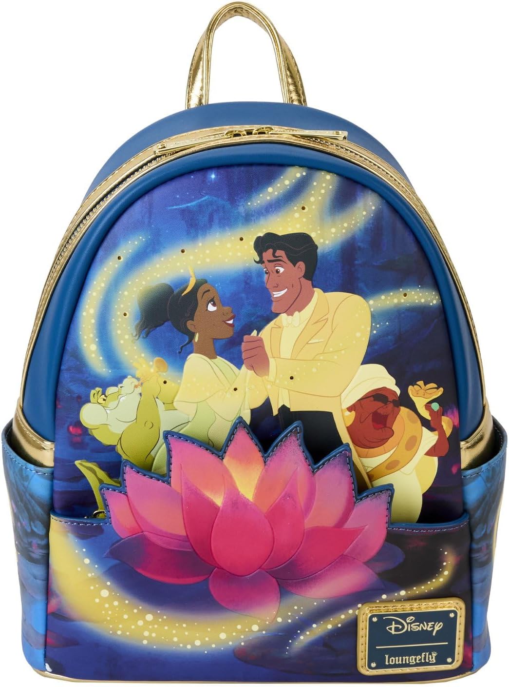 Loungefly Disney Princess and The Frog 15th Anniversary Mini Backpack (WDBK3822)