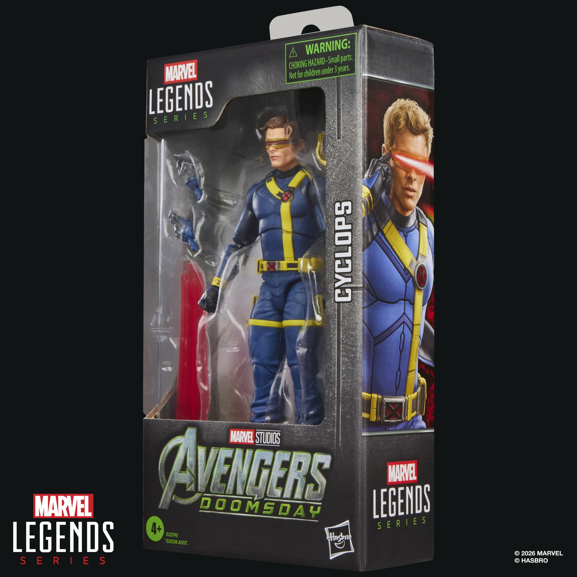 Marvel Legends Cyclops Action Figure - 15cm Scale, 4 Accessories, Ages 4+