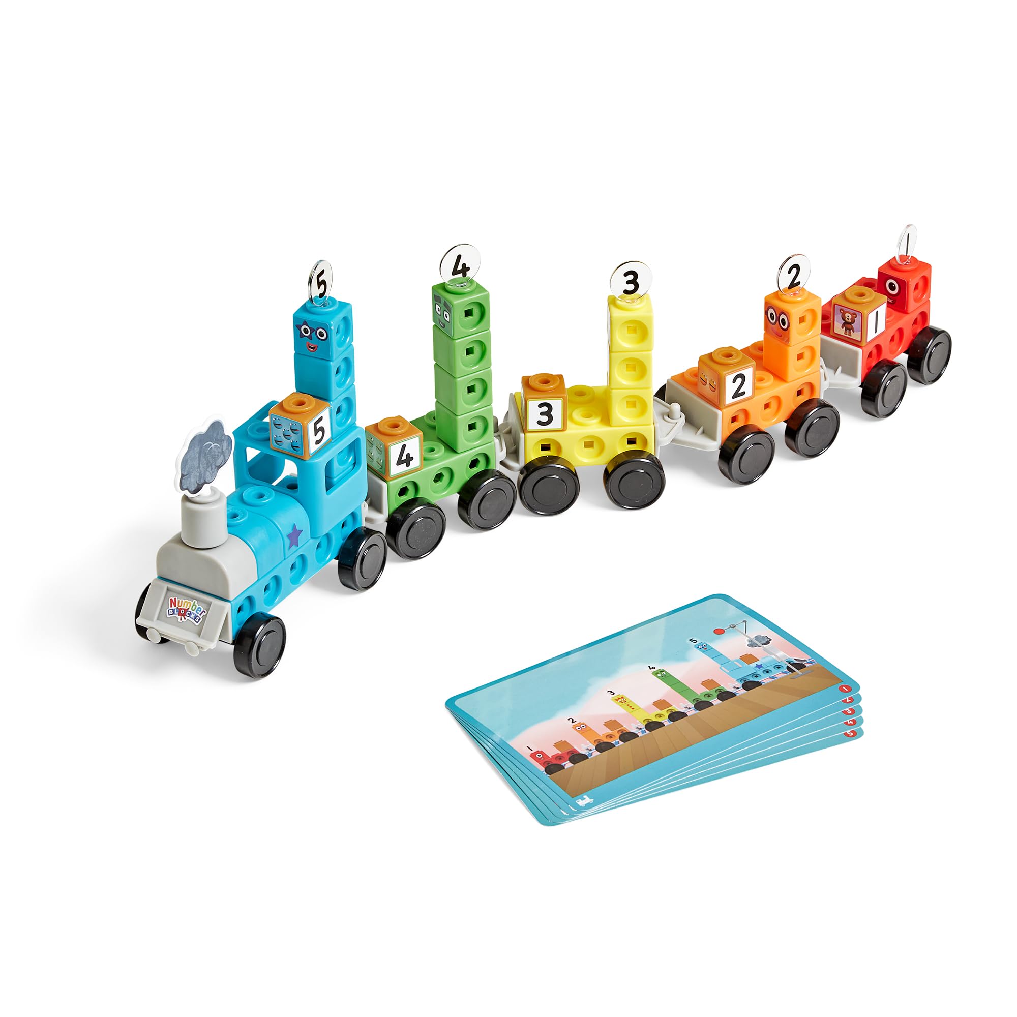 Numberblocks Express Train Activity Set - Educational Building Playset for Ages 3+ 4