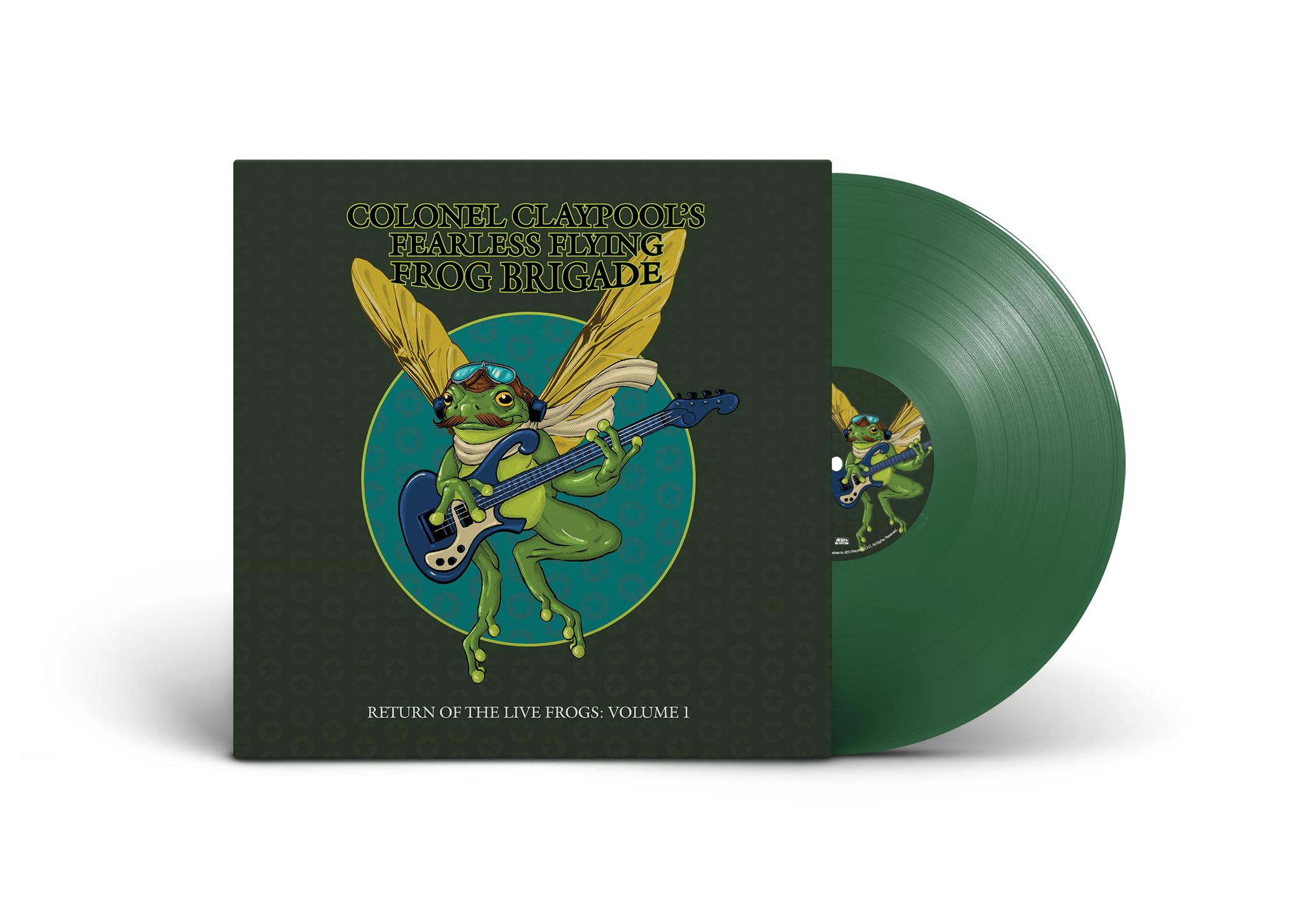 Colonel Claypool's Fearless Flying Frog Brigade - Return Of The Live Frogs: Volume 1 [Evergreen Vinyl]