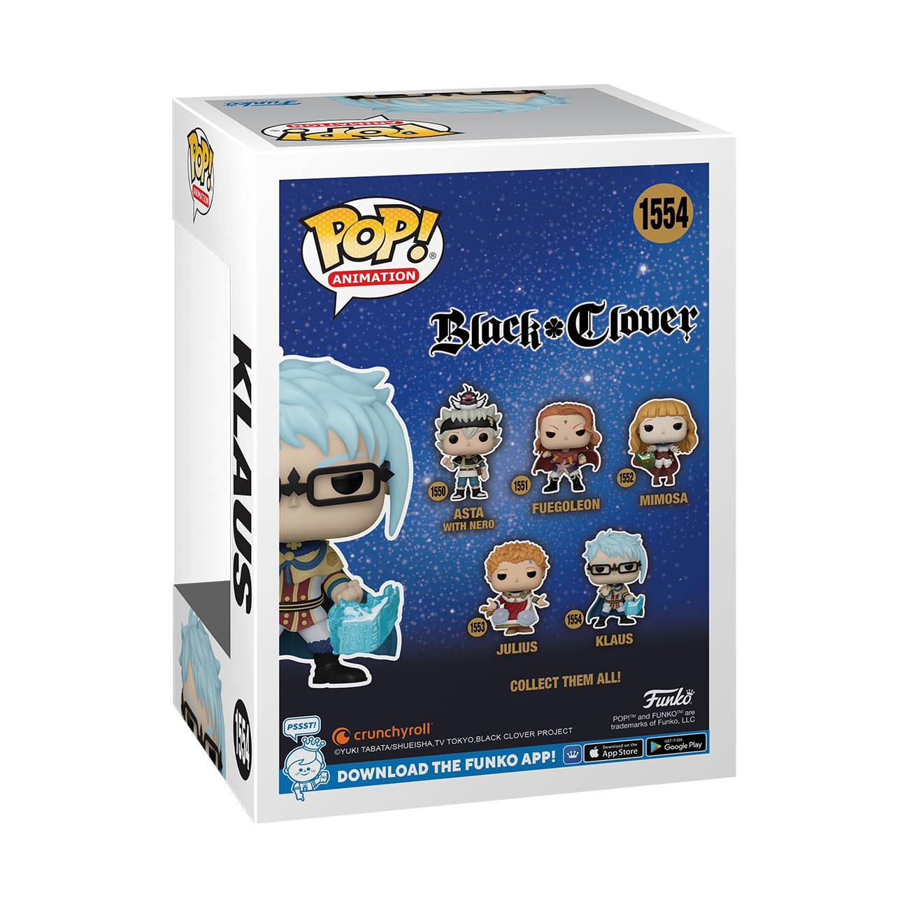 Funko Pop! Animation: Black Clover - Klaus Vinyl Figure (72118) 11