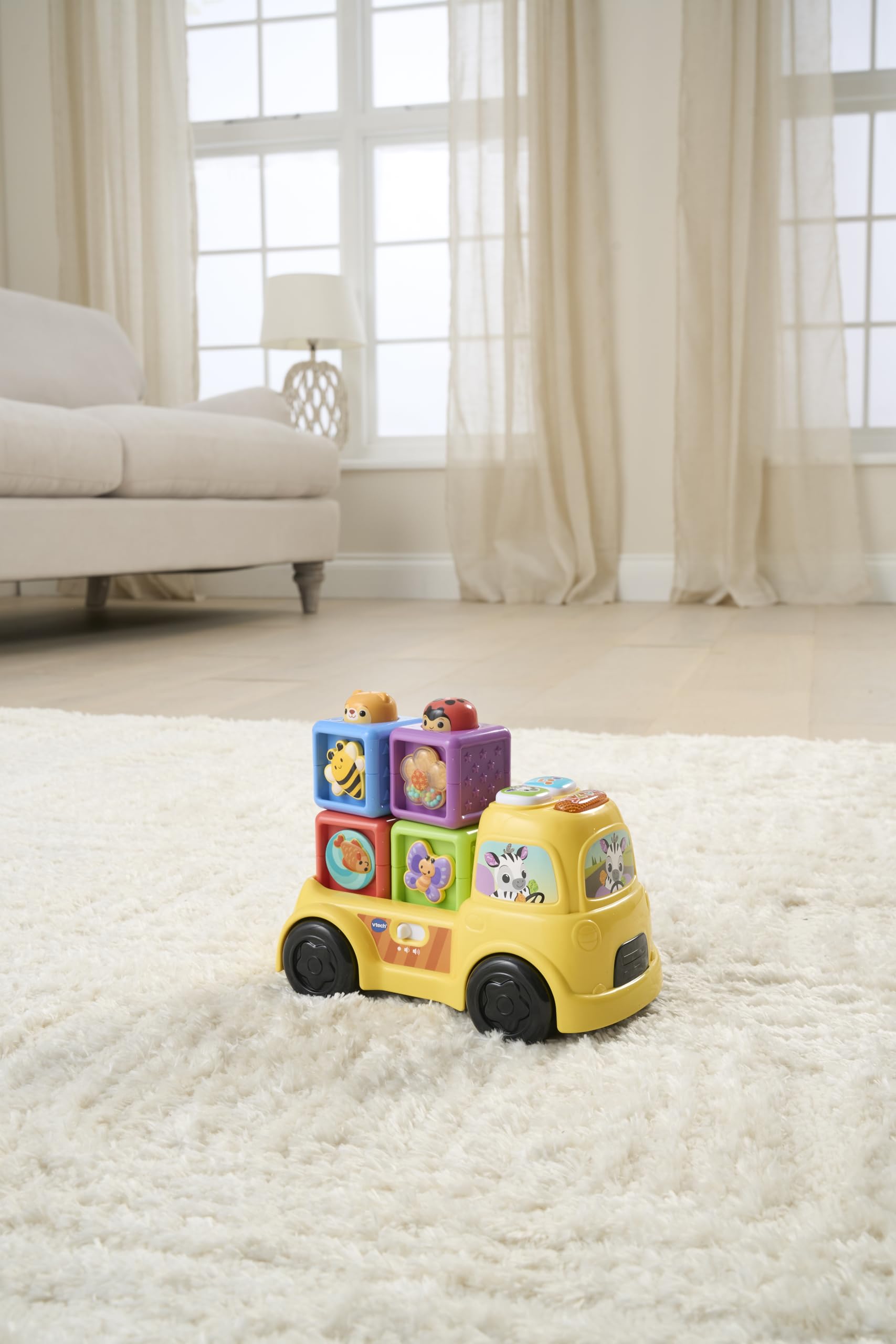 VTech Baby Pop-a-Block Truck - Interactive Learning Toy for 6 Months to 3 Years 5