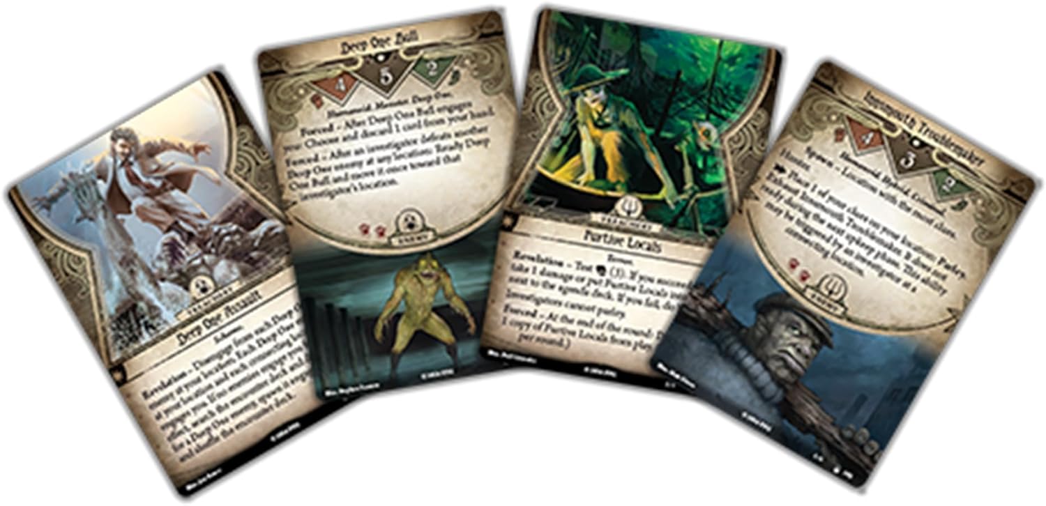 Fantasy Flight Games Arkham Horror The Card Game - The Innsmouth Conspiracy Campaign Expansion