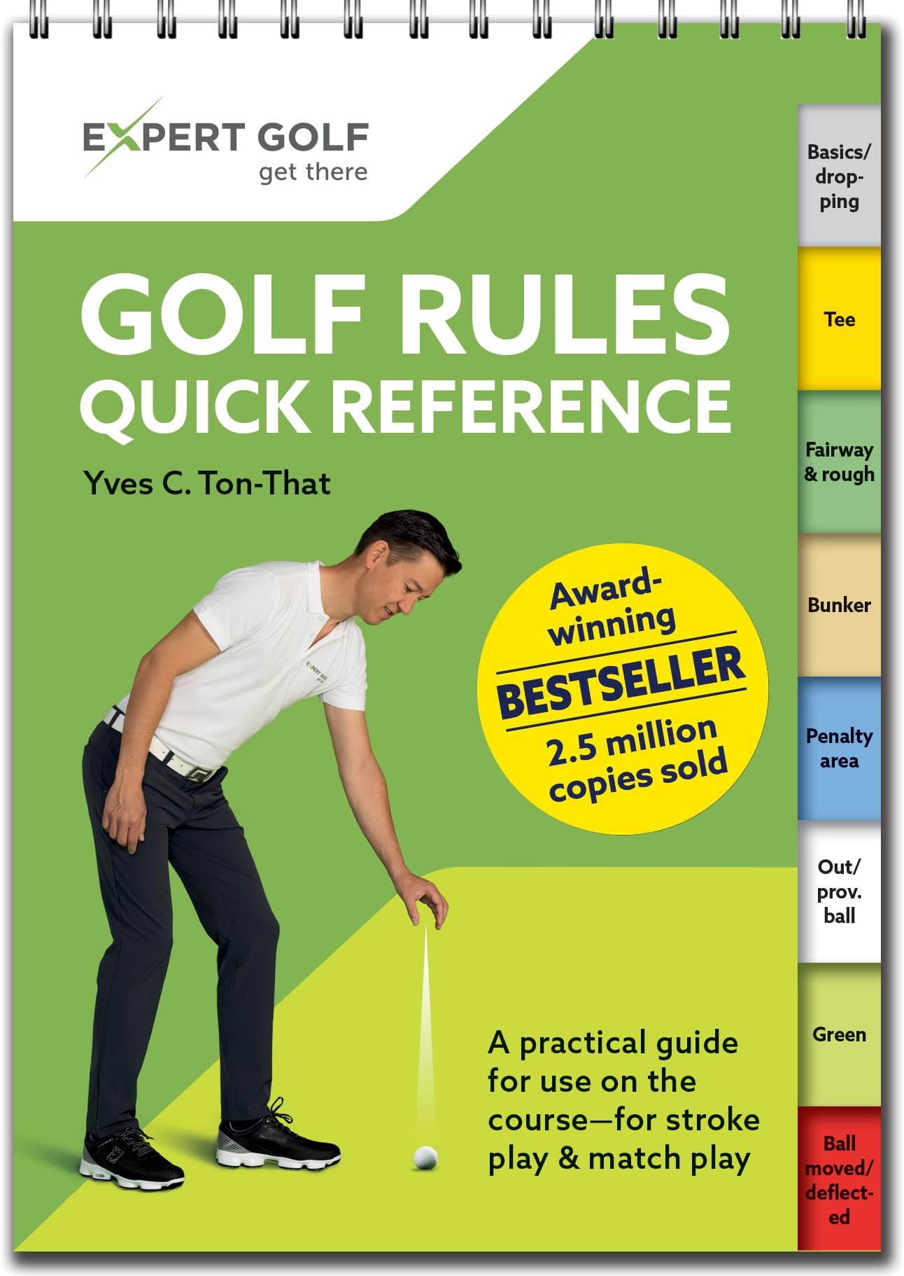 Expert Golf Golf Rules Quick Reference 2023-2026 | Spiral Bound | English 1