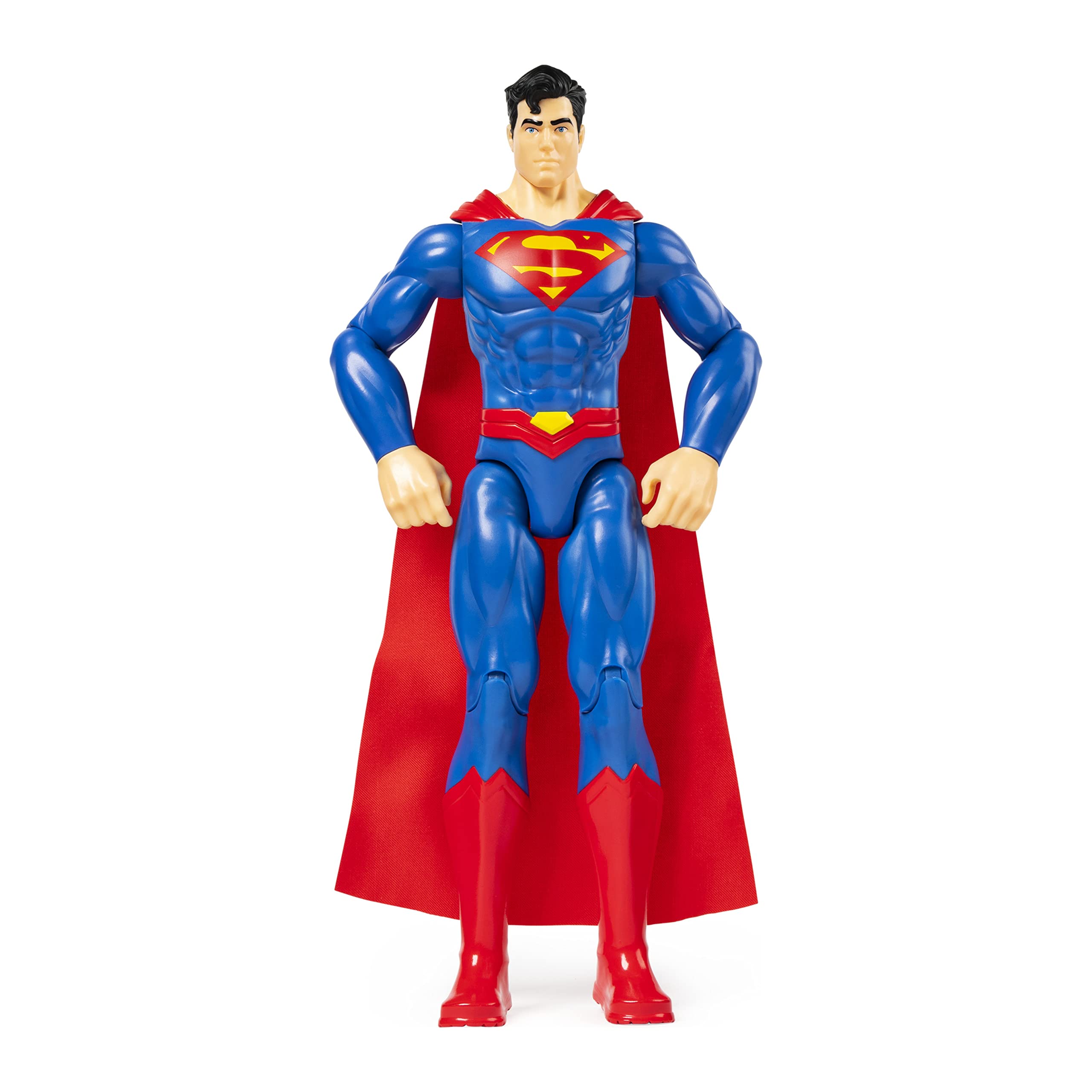 DC Comics 12-Inch SUPERMAN Action Figure - 11 Points of Articulation, Cloth Cape, Ages 3+