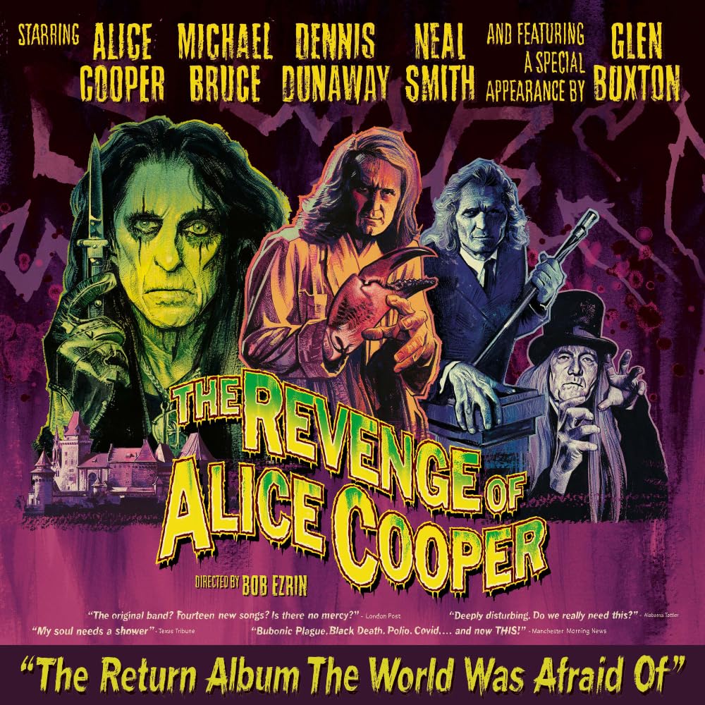 Alice Cooper - The Revenge Of Alice Cooper (Amazon UK Exclusive Yellow 2LP Vinyl)
