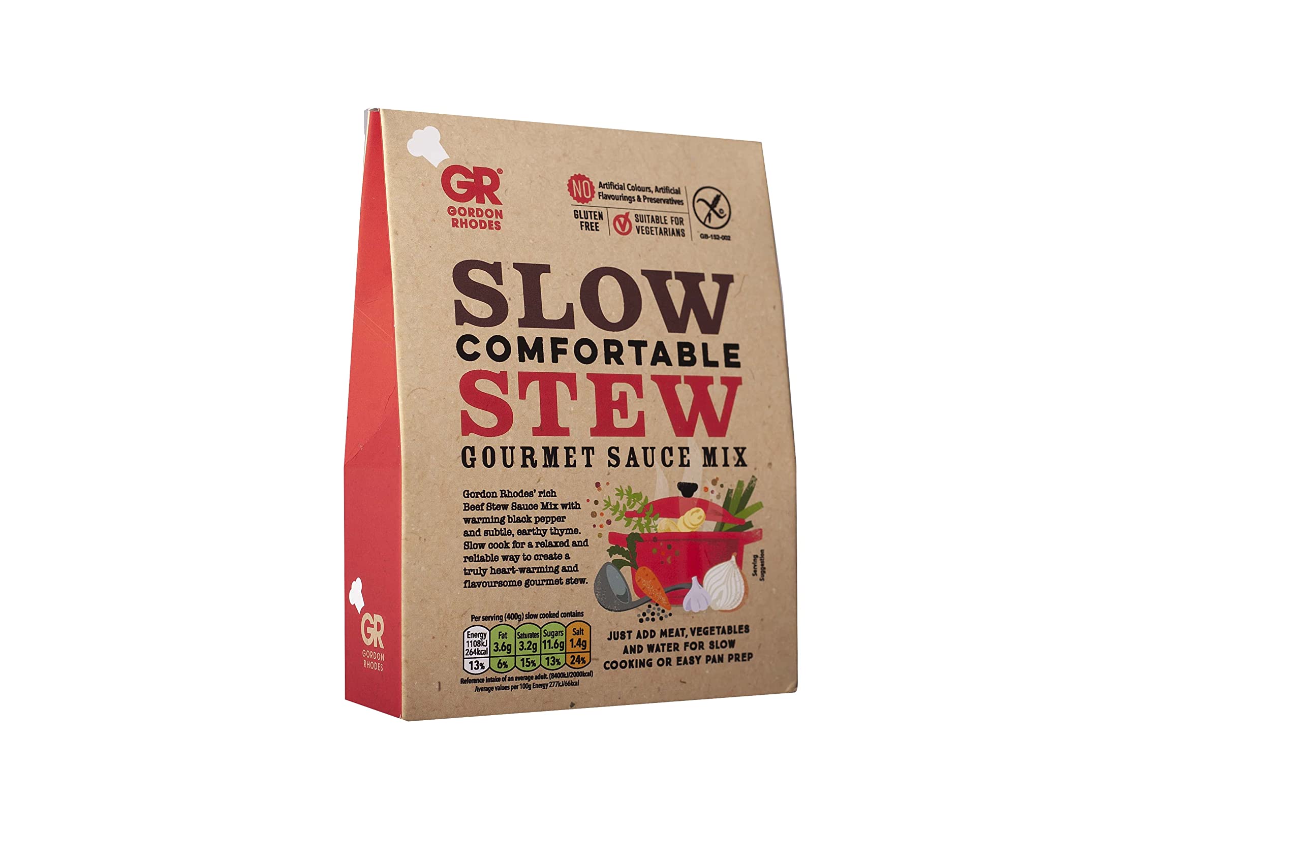 Gordon Rhodes - Slow Comfortable Stew Gourmet Recipe Sauce Mix 75g