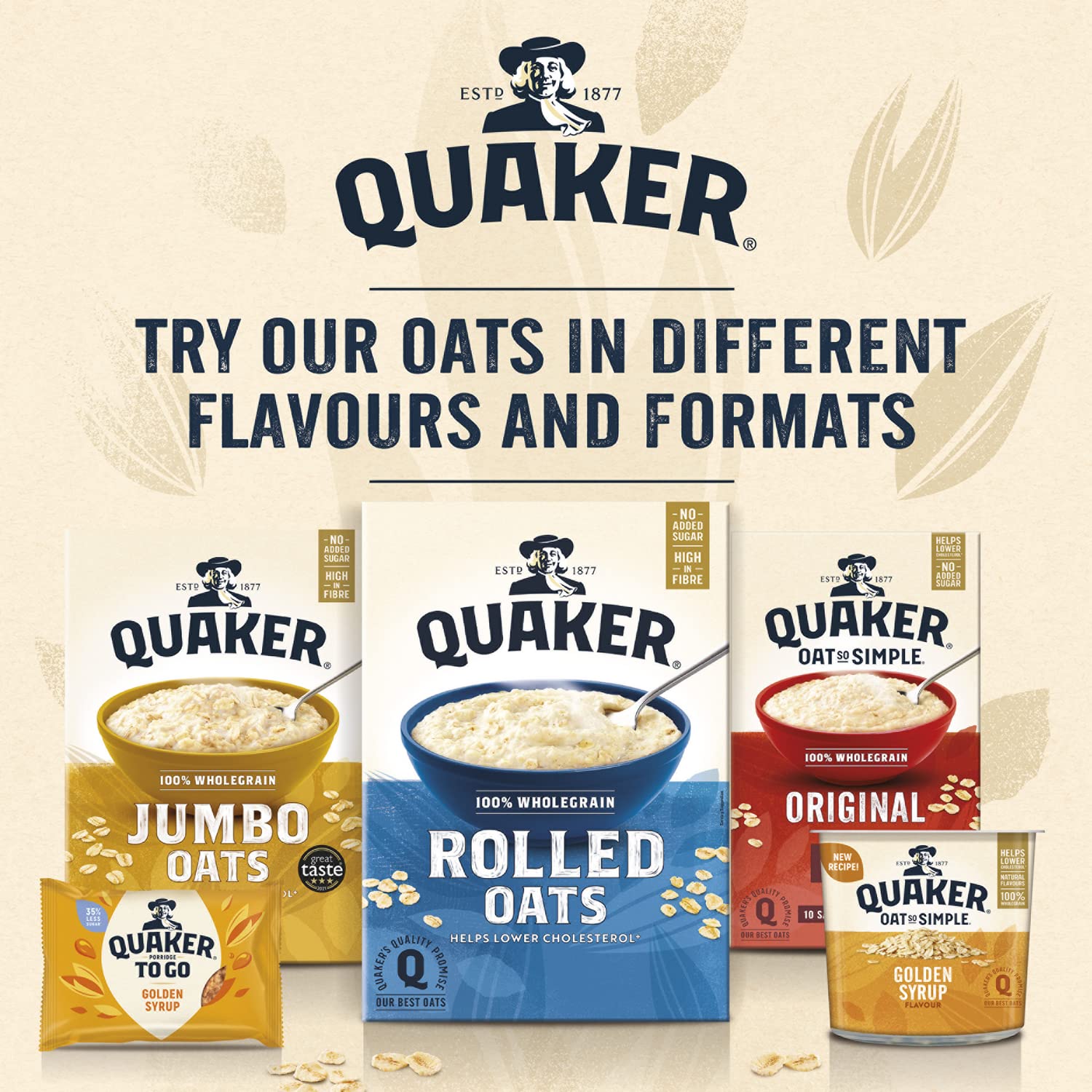 Quaker British Porridge Haferflocken 1kg 5