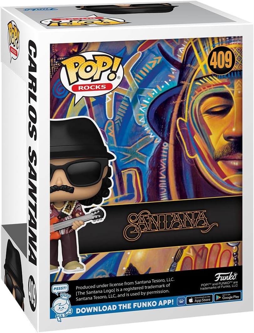 Funko Pop! Rocks - Carlos Santana Vinyl Figure (79712) 9