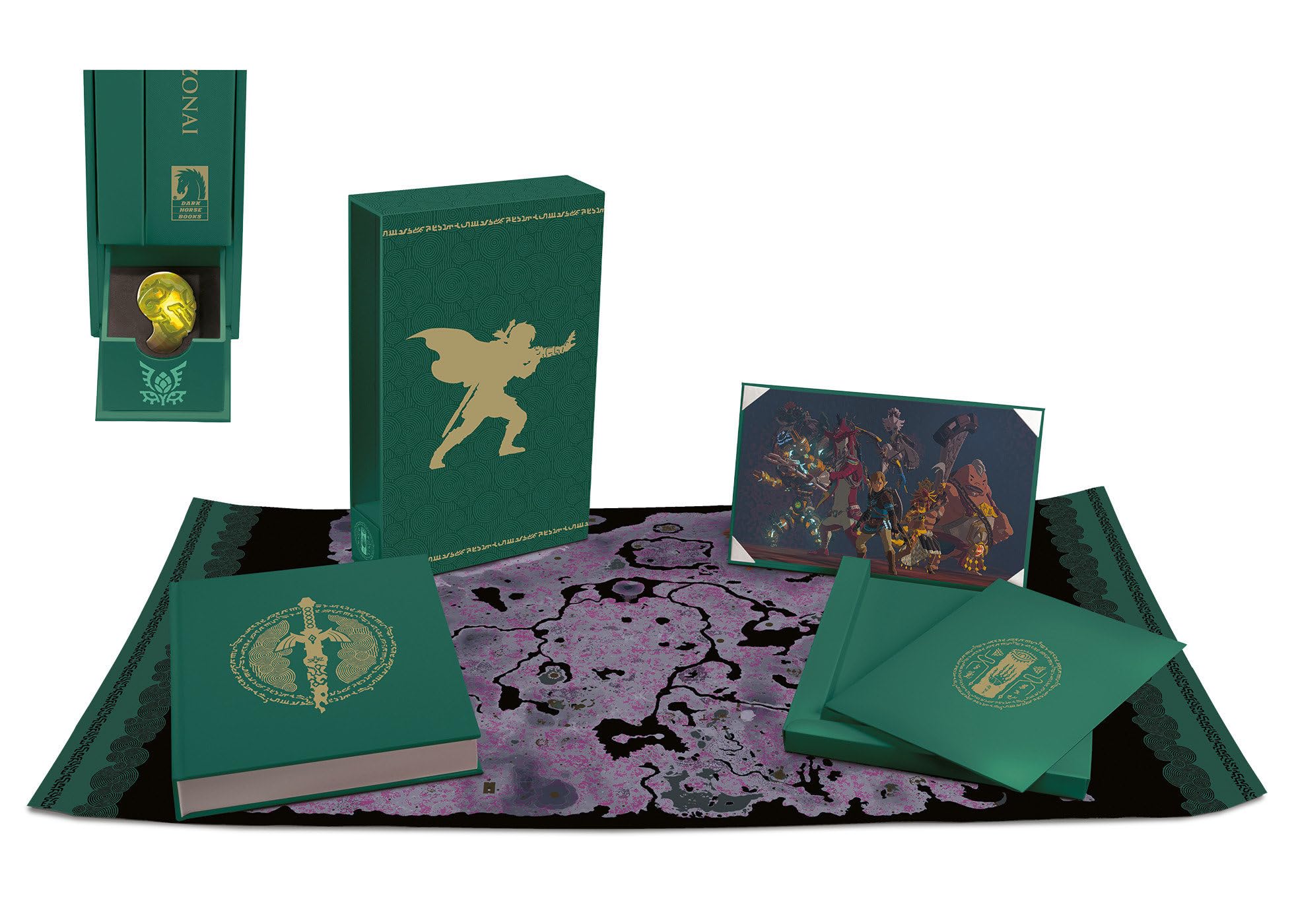 The Legend of Zelda: Tears of the Kingdom - Secrets of the Zonai [Hardcover Book]