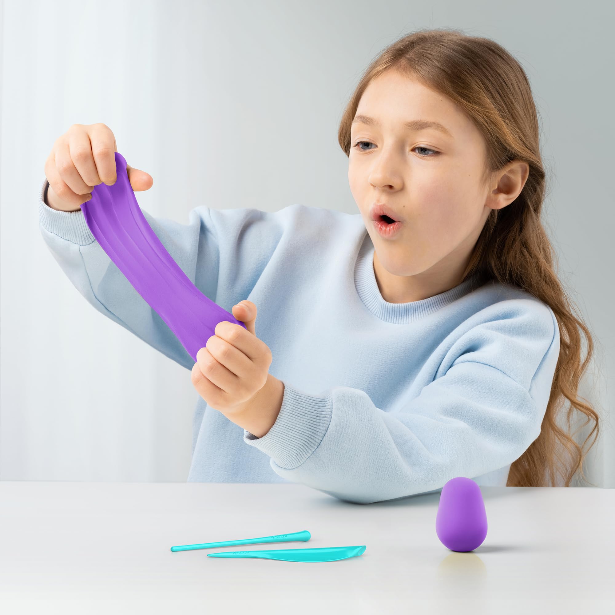 HEY CLAY Rainbow Unicorns Set - Air-Dry Clay Kit for Kids Ages 3+ 14