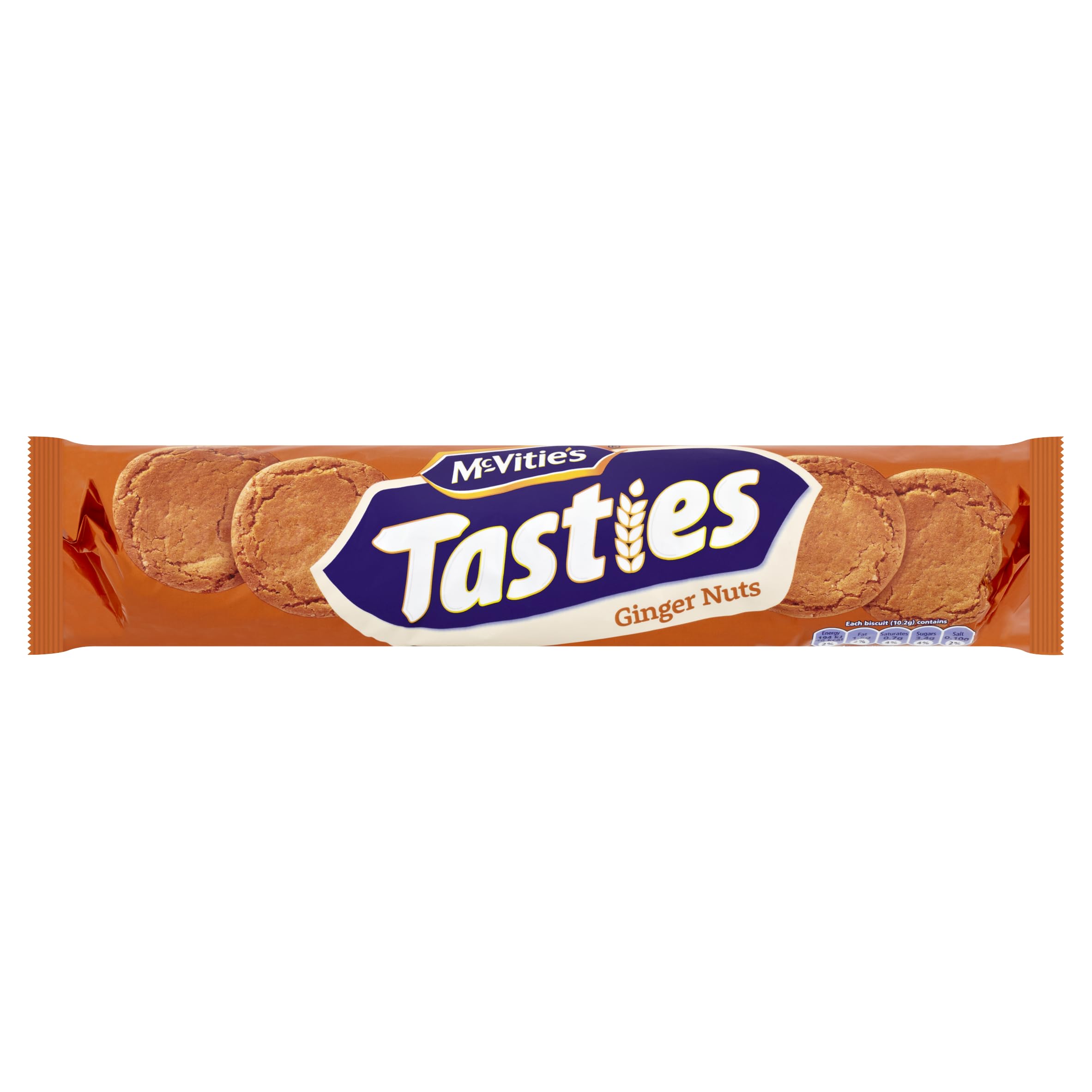 McVitie's Tasties Ginger Nuts Biscuits 300g