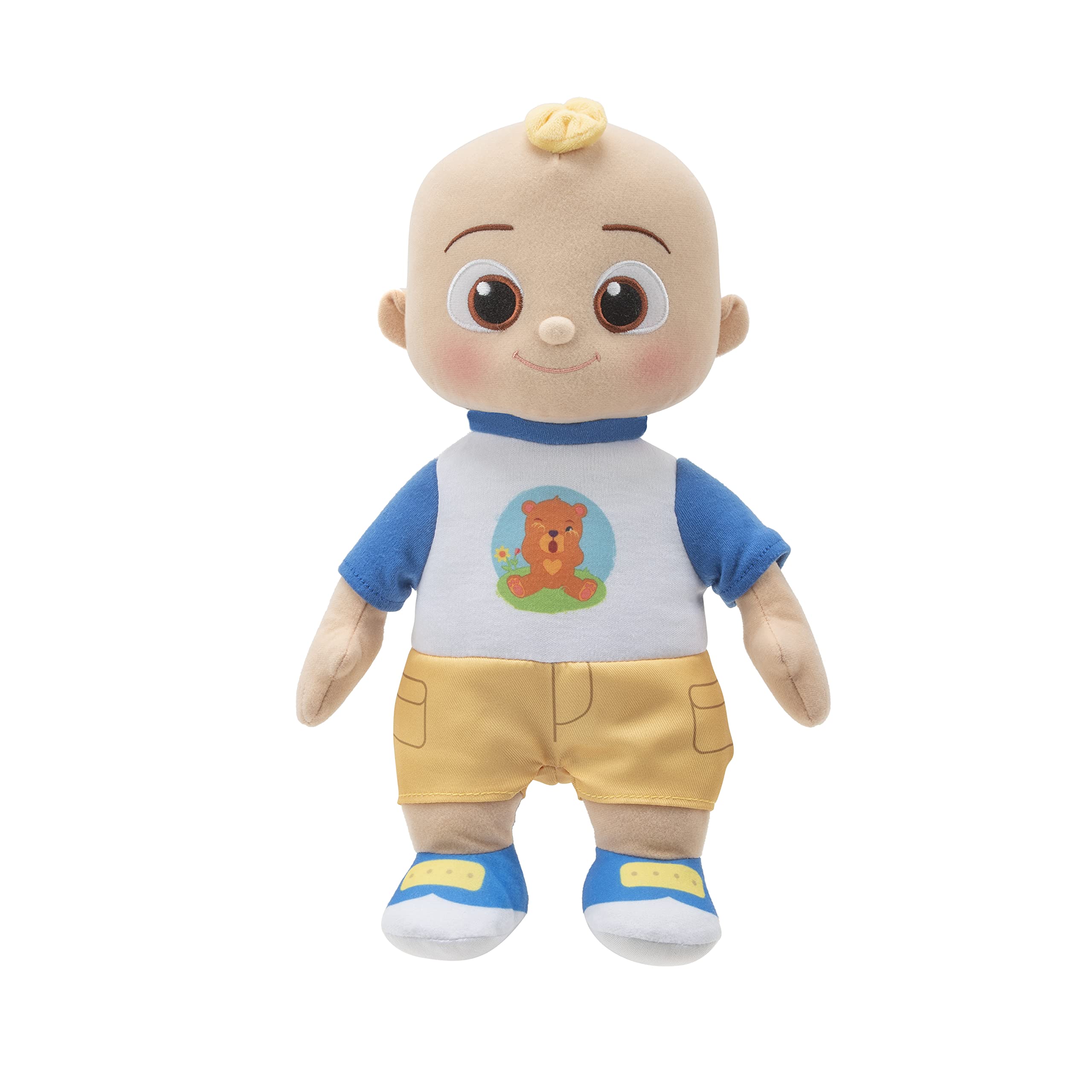 CoComelon Boo Boo JJ Plush - Light-Up Interactive Healing Toy with Bandages and Songs 3