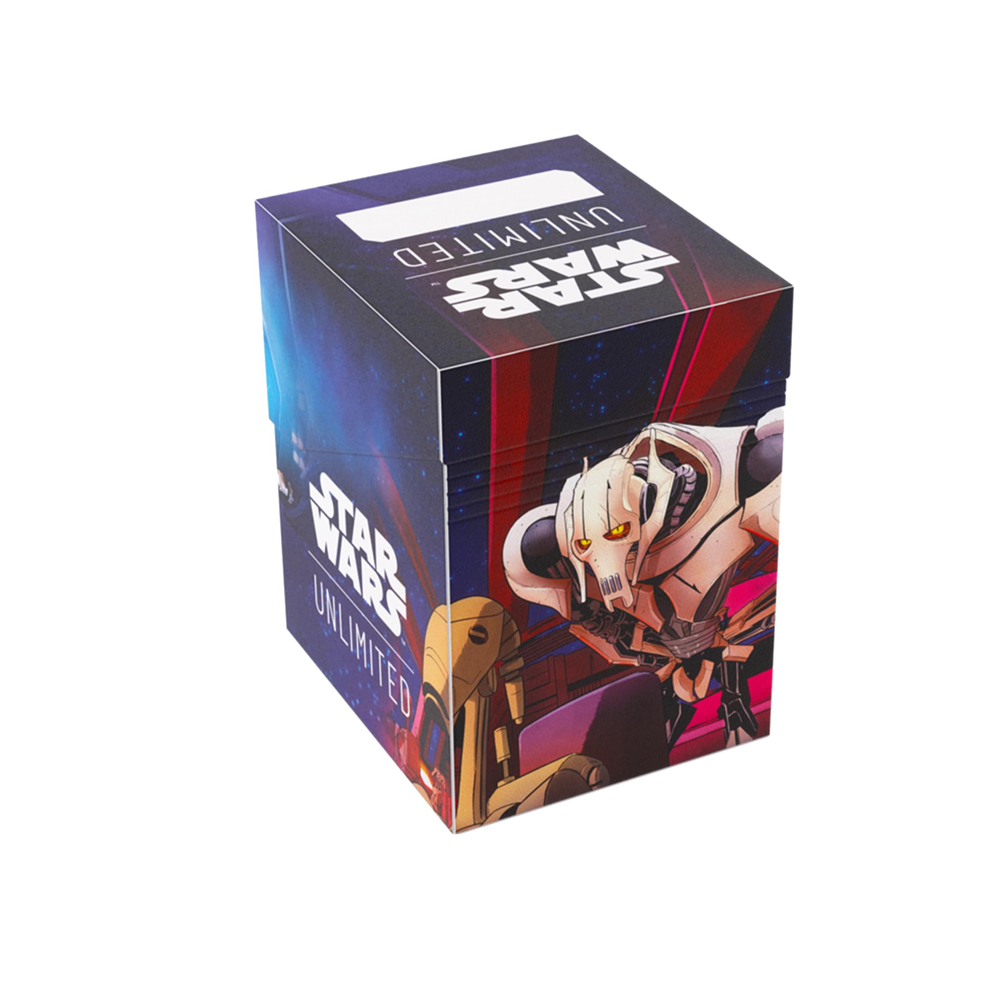 Gamegenic Star Wars: Unlimited Soft Crate - Ahsoka Tano/General Grievous | Holds 60 Double Sleeved Cards