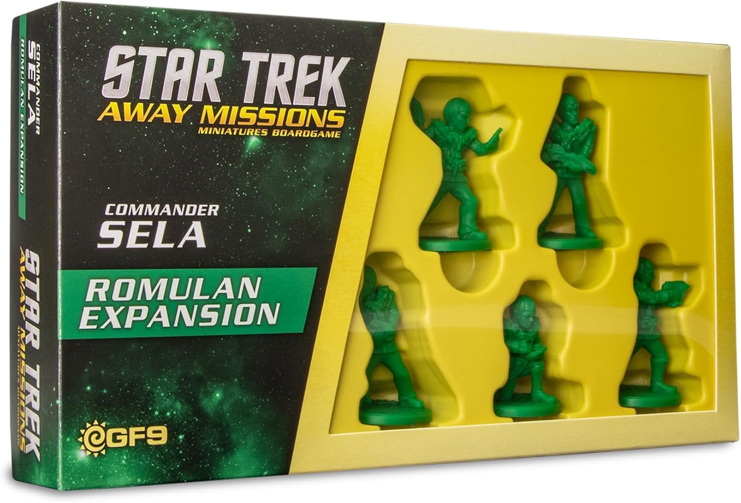 Gale Force Nine Star Trek Away Missions: Romulan Away Team Commander Sela Expansion
