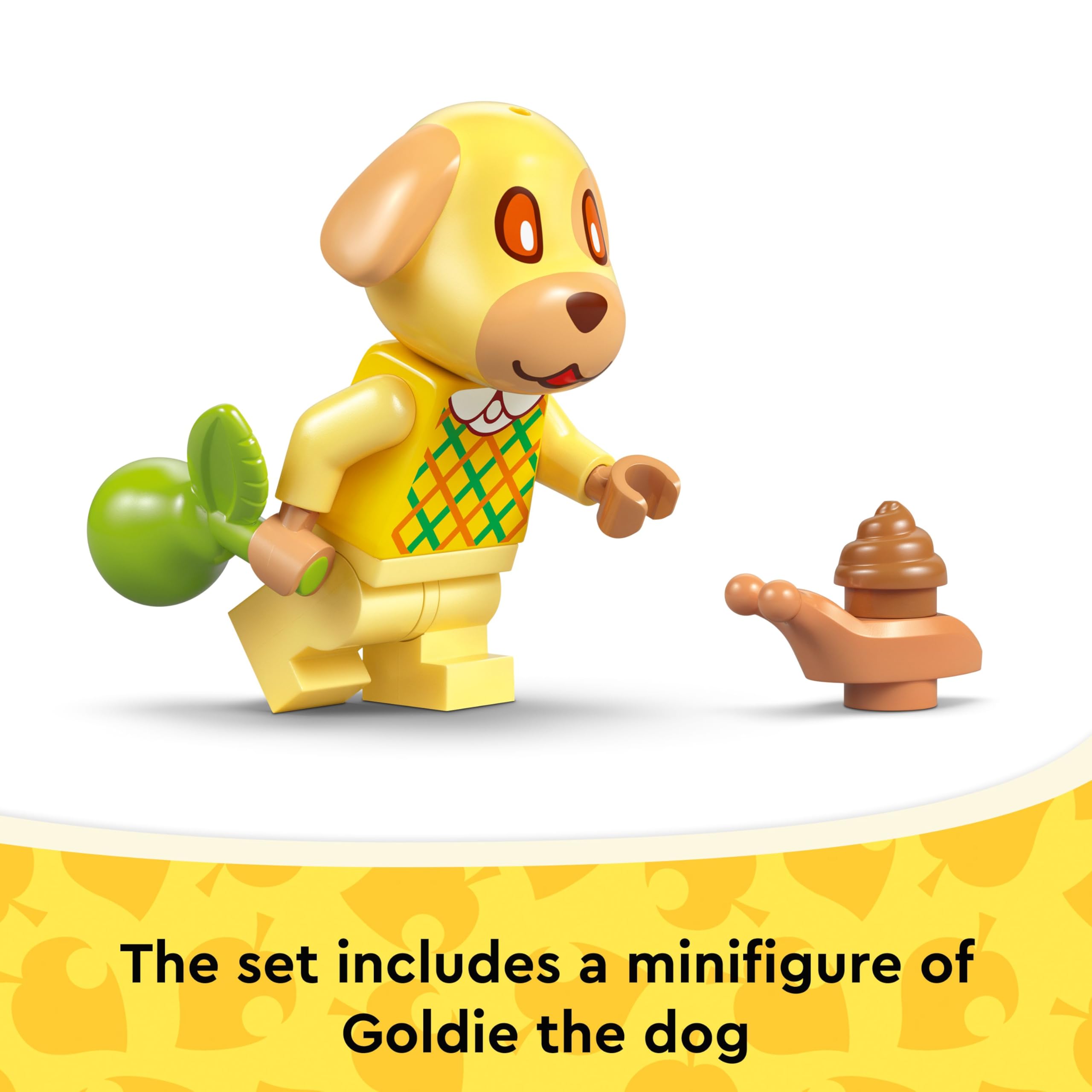 LEGO Animal Crossing Goldie's Cosy House Building Set - 149 Pieces with Minifigure, Piano & Picnic Table 3