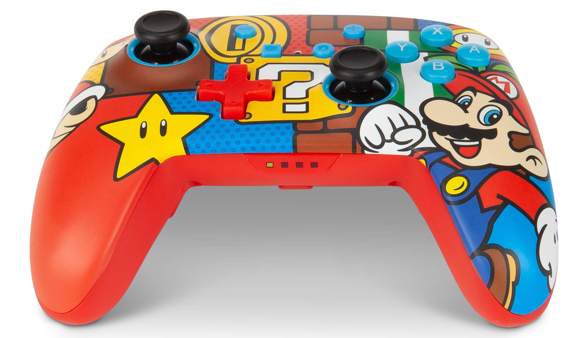 PowerA Enhanced Wireless Gamepad for Nintendo Switch - Mario Pop Design 4