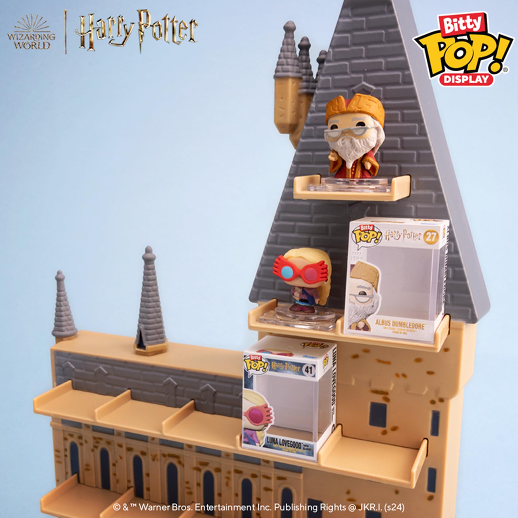 Funko Bitty POP! Display: Harry Potter - Hogwarts Castle - Albus Dumbledore™ Vinyl Figure 8