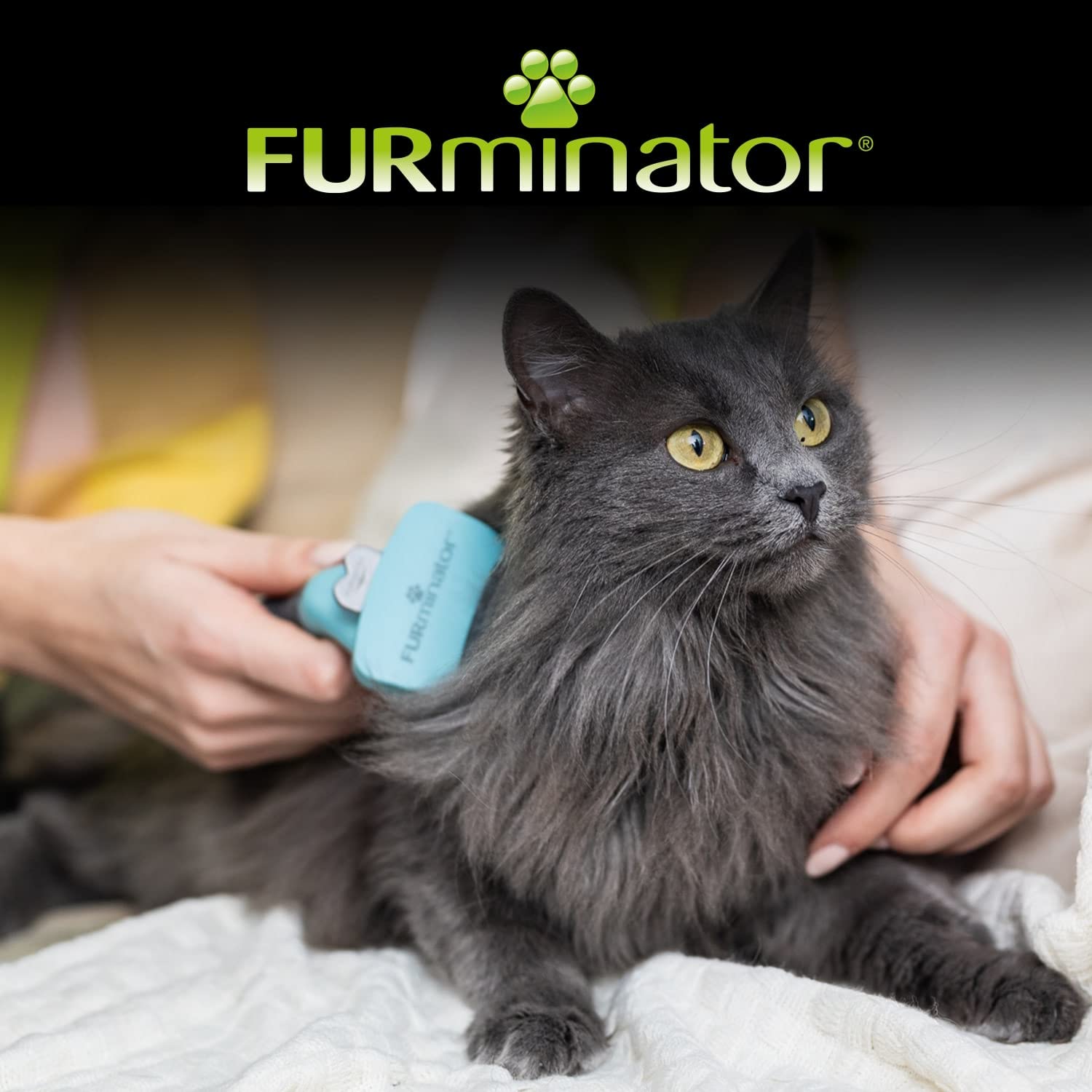 FURminator Undercoat deShedding Tool - Small Long Hair Cats Under 4.5 kg 3