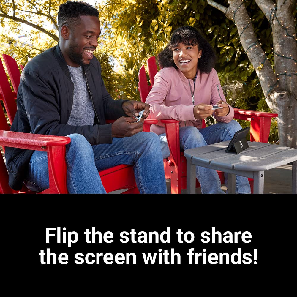 Nintendo Switch (OLED Model) - Neon Blue/Neon Red 16