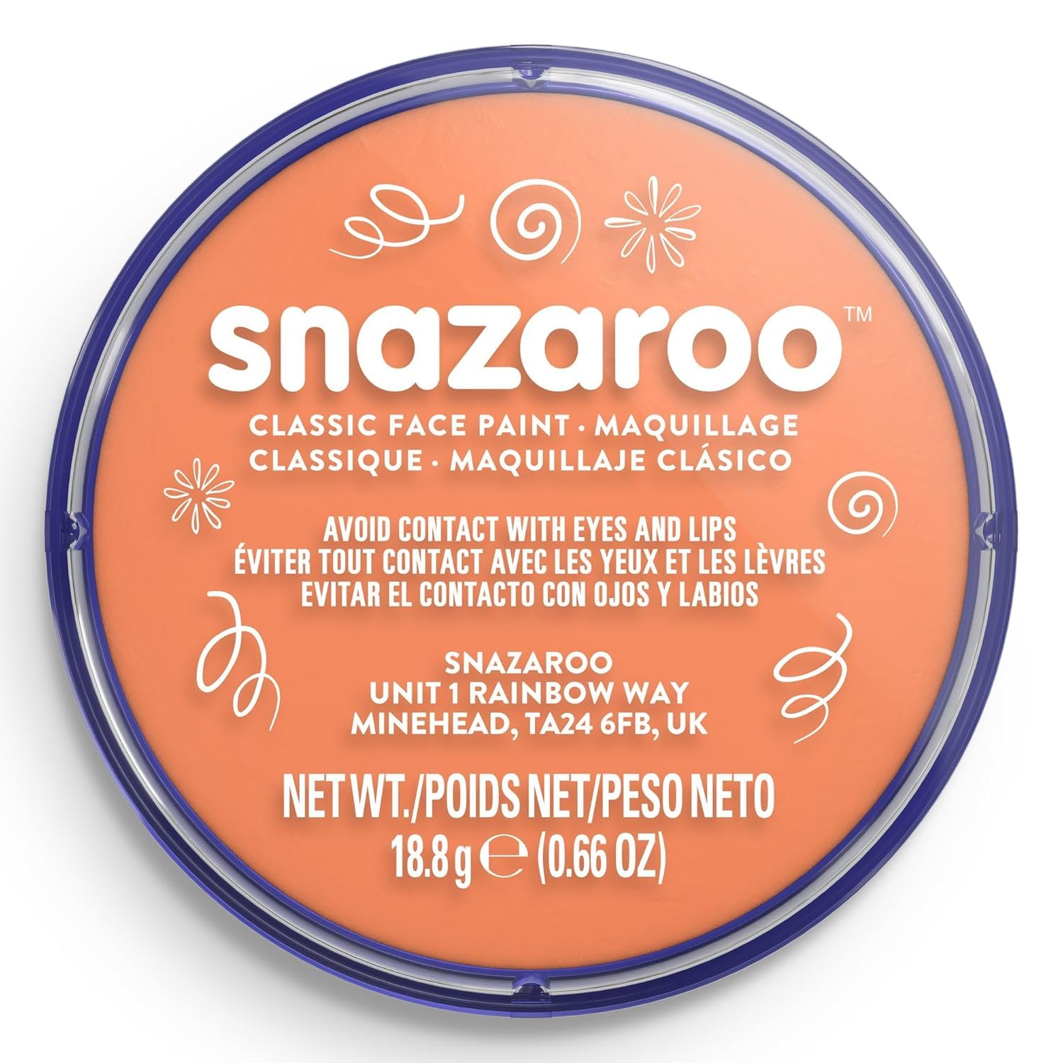 Snazaroo - Classic Face and Body Paint (18ml, Apricot) 5