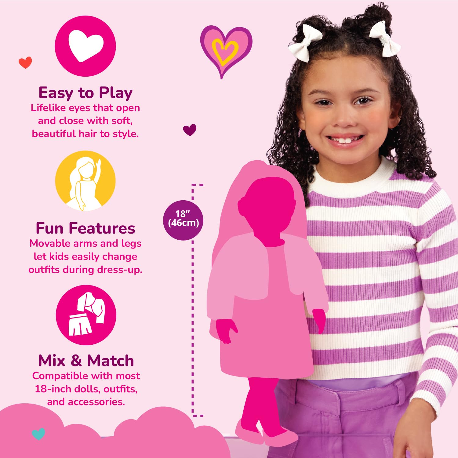 Our Generation Abigale 18-inch Country Doll - Western-Themed Equestrian Playset with Freckles & Stylish Hat, Ages 3+ 15