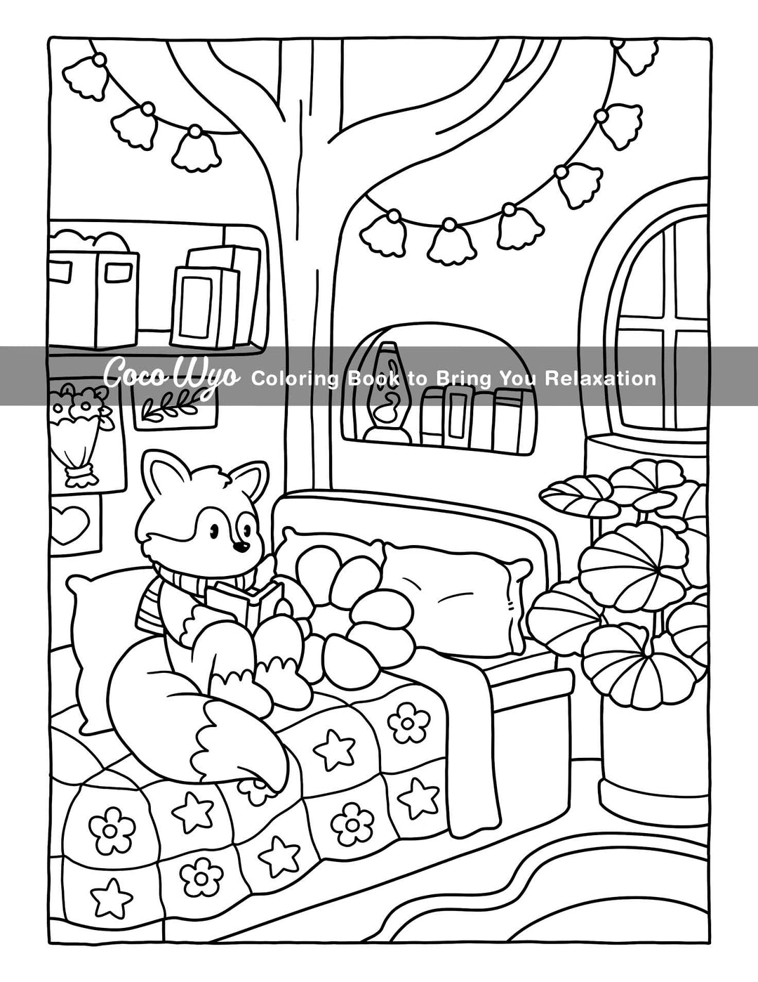 Independently Published - Cozy Spaces: Coloring Book for Adults and Teens Featuring Relaxing Familiar Scenes