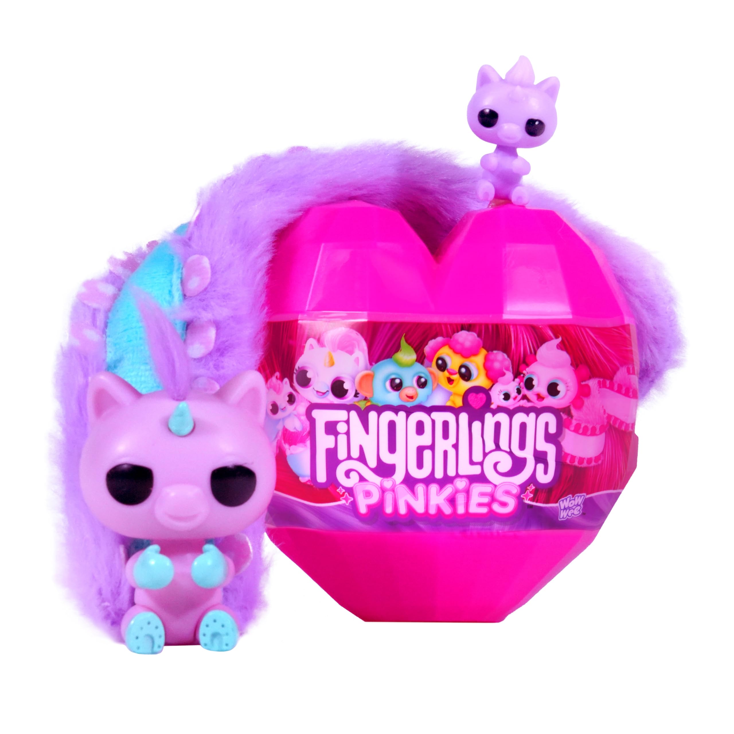 Fingerlings Pinkies - Pinkie-Sized Pets with Surprise Mini Bestie, 12 Cute Styles to Collect