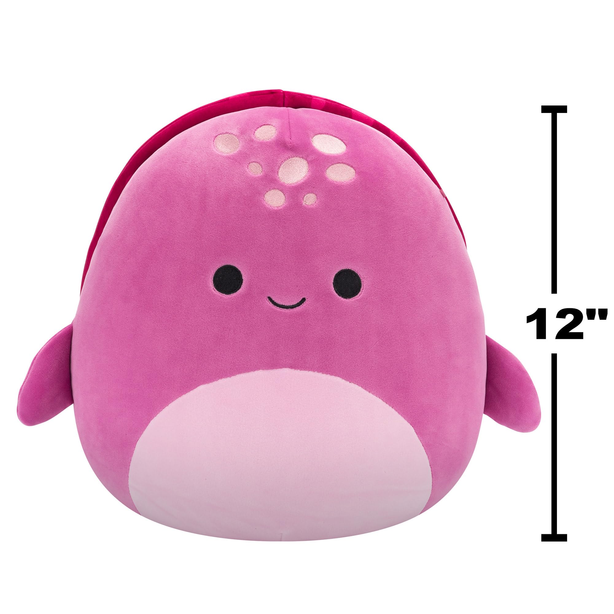 Squishmallows 12 Inch Plush - Tudor the Maroon Turtle 5