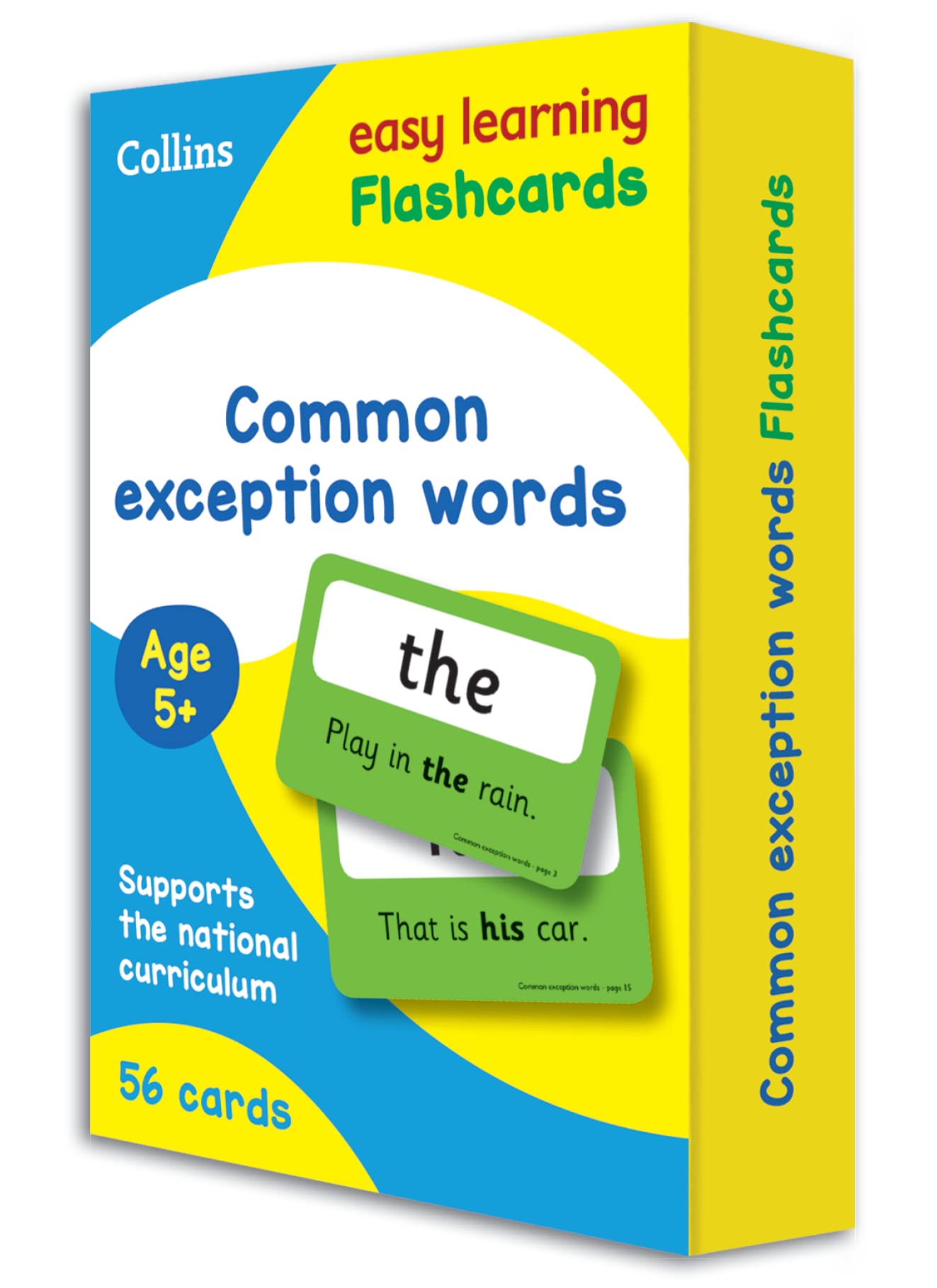 Collins Common Exception Words Flashcards - Ideal for KS1 Home Learning | Ages 5-7 1