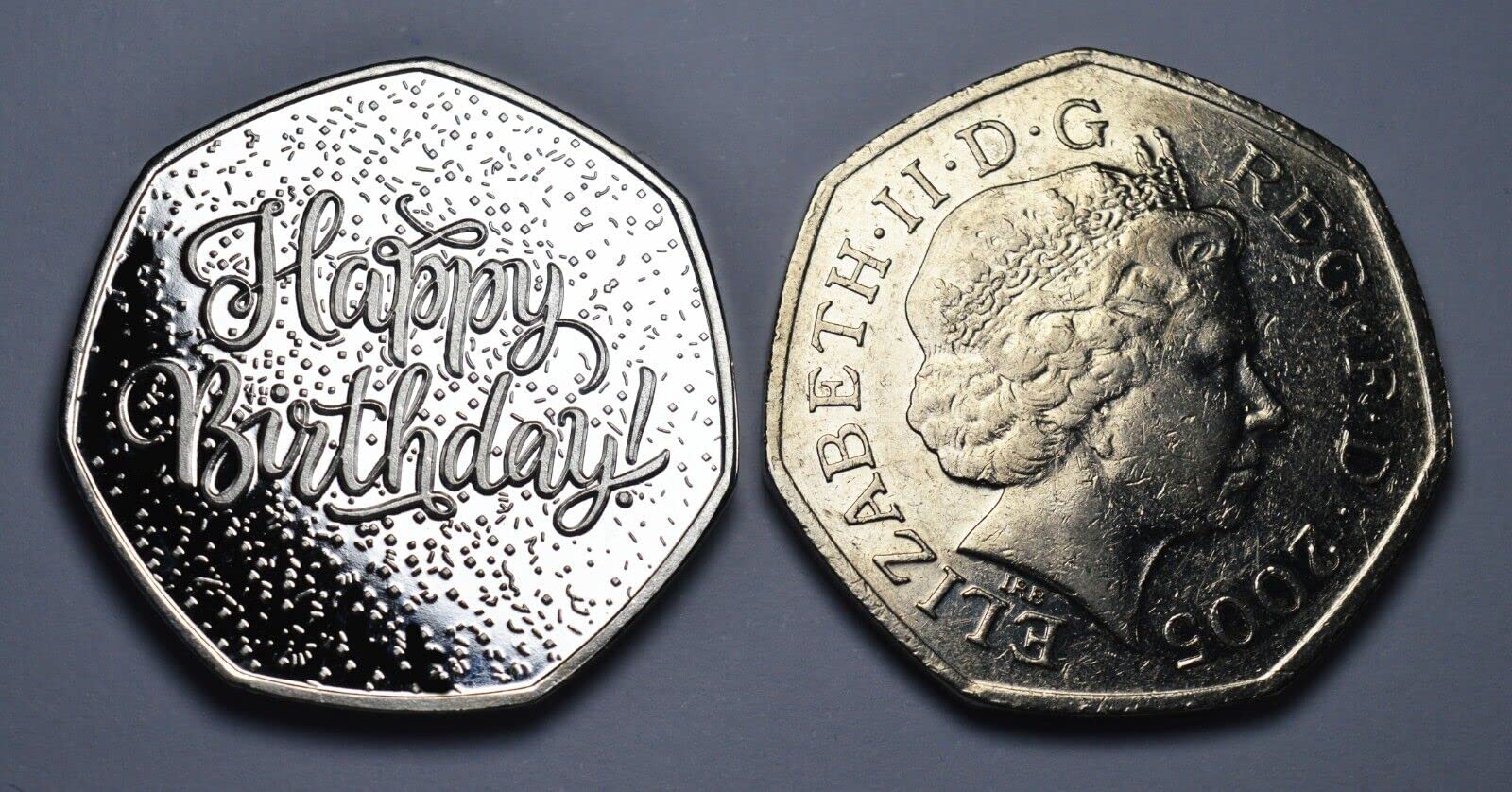 13th Birthday Silver Commemorative Coin - .999 Silver Plated, 27mm Diameter in Capsule 3